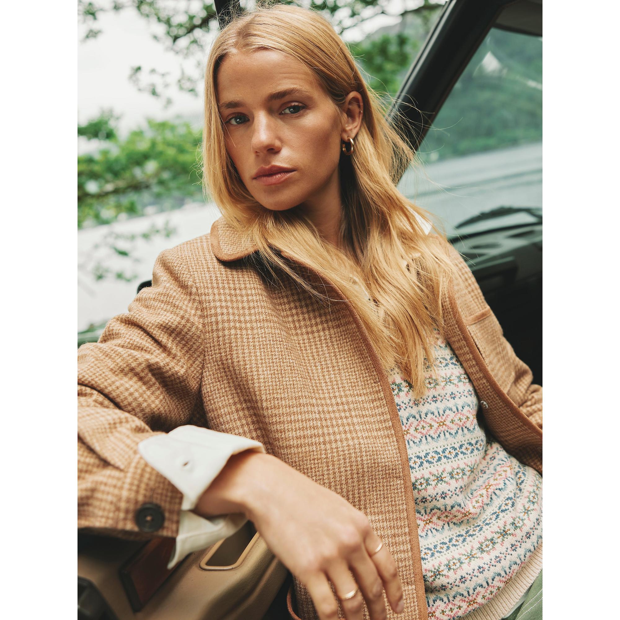 Product image 11 of 11 of Joules Women's Launton Tweed Jacket - Derwent Check