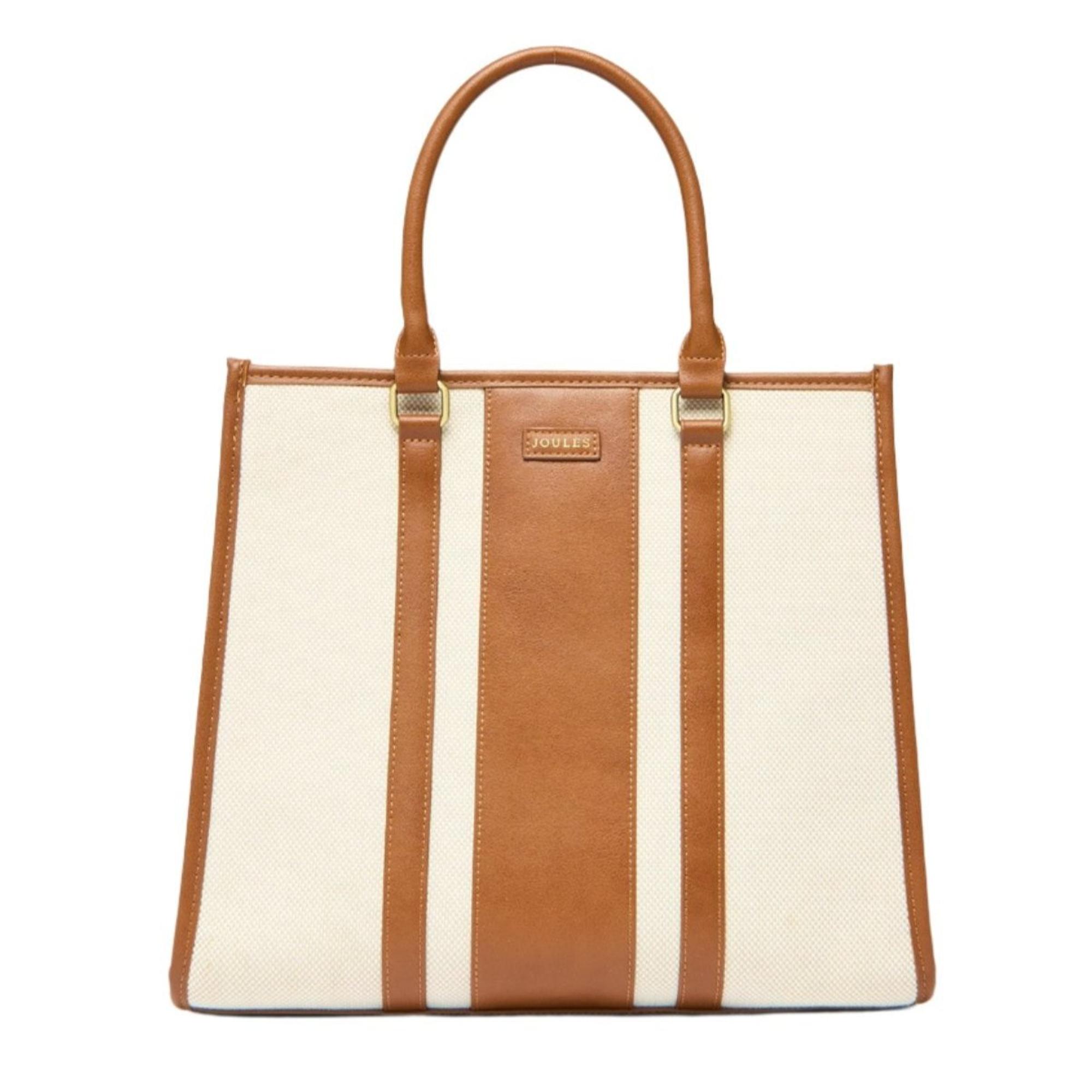 Product image 1 of 7 of Joules Women's Rushbury Tote Bag - Tan/Ecru