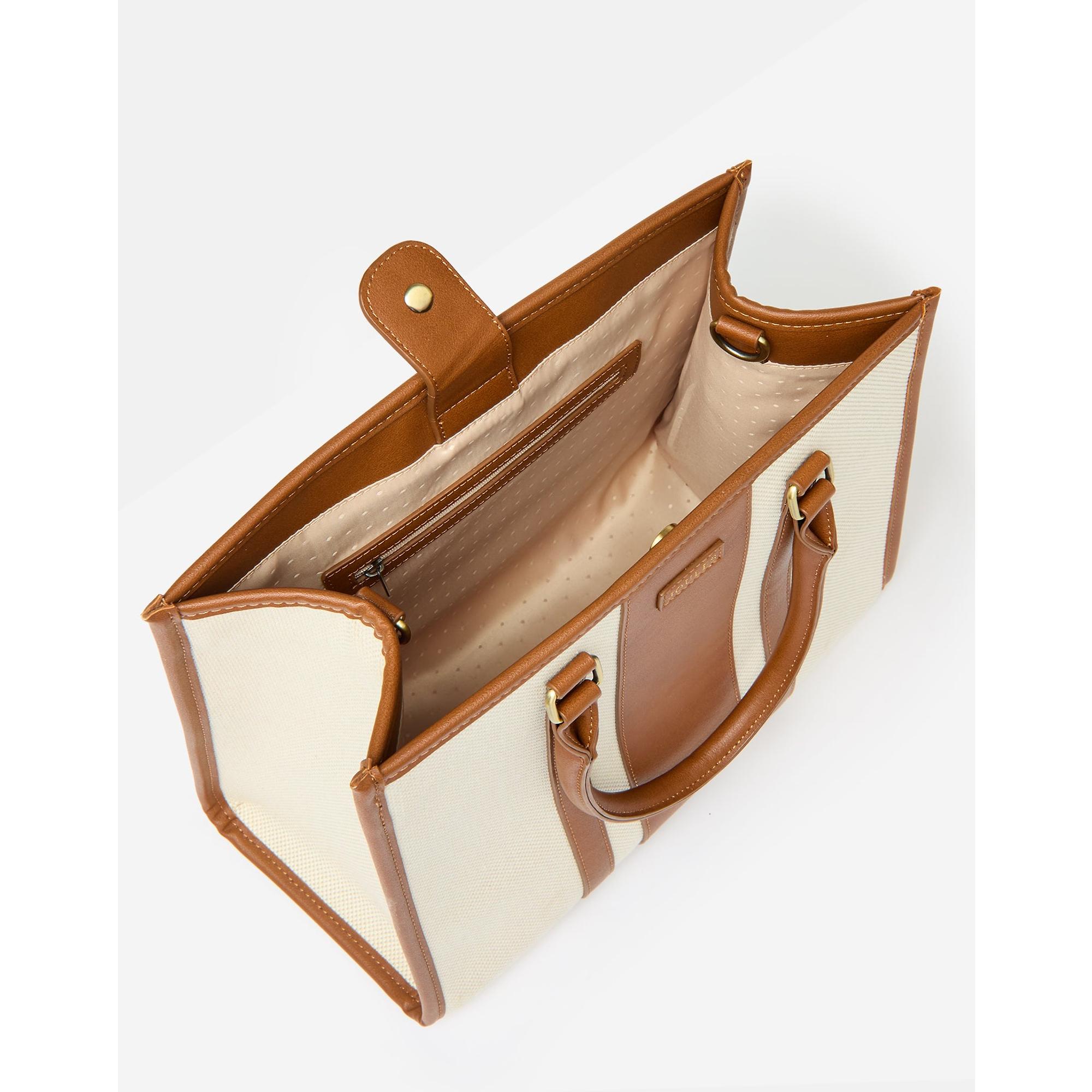 Product image 5 of 7 of Joules Women's Rushbury Tote Bag - Tan/Ecru