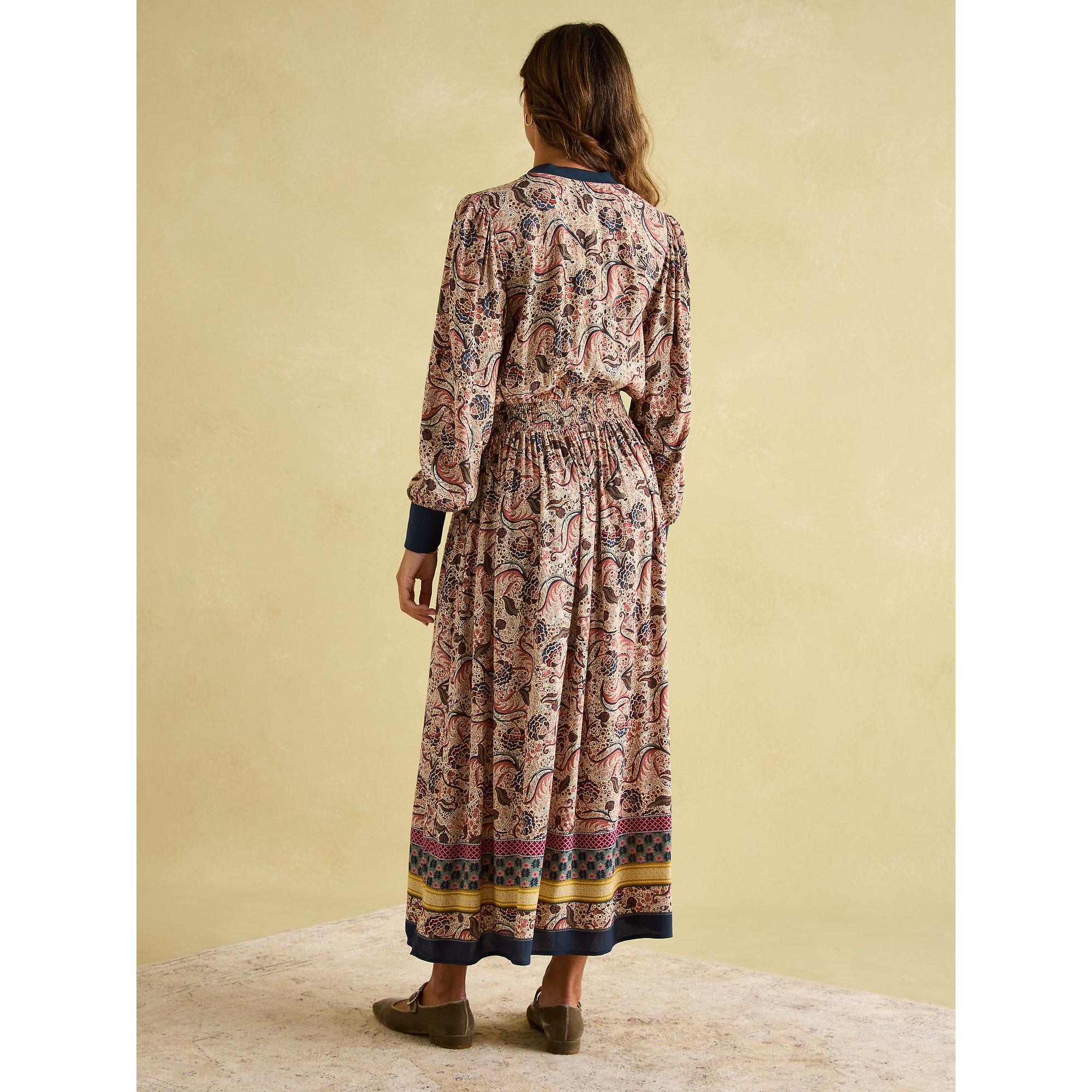 Product image 3 of 5 of Joules Women's Rosa Maxi Shirt Dress - Paisley Multi