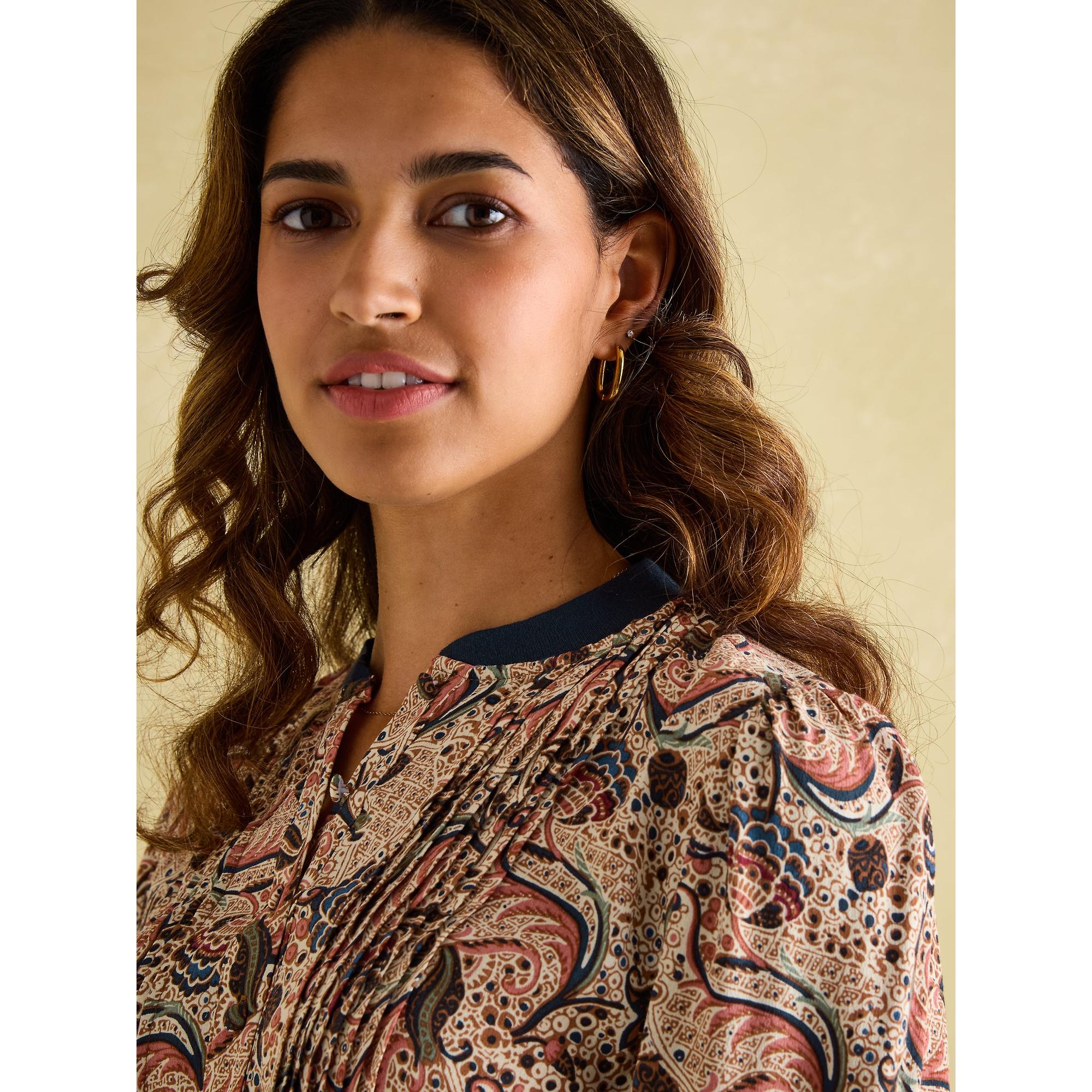Product image 5 of 5 of Joules Women's Rosa Maxi Shirt Dress - Paisley Multi