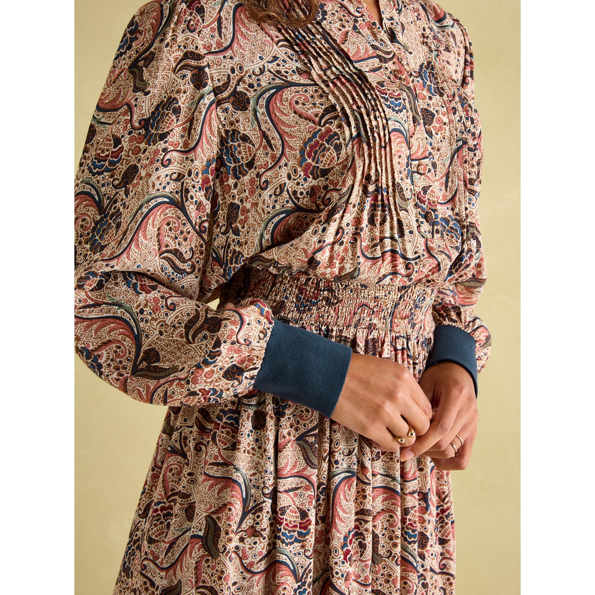 Product image 4 of 5 of Joules Women's Rosa Maxi Shirt Dress - Paisley Multi