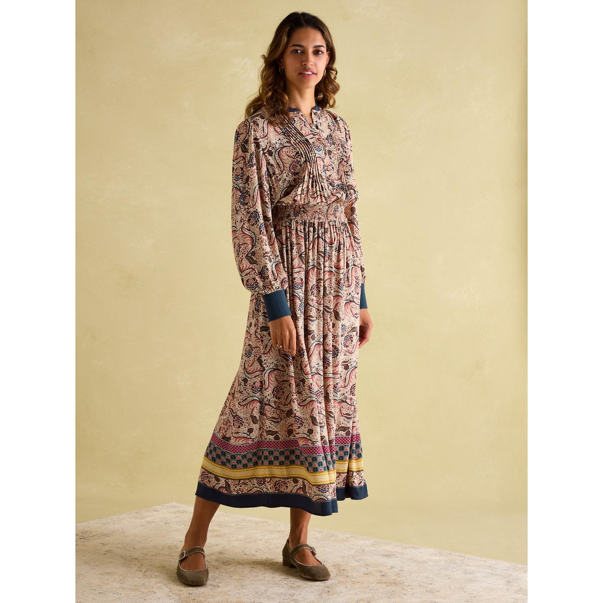 Product image 2 of 5 of Joules Women's Rosa Maxi Shirt Dress - Paisley Multi