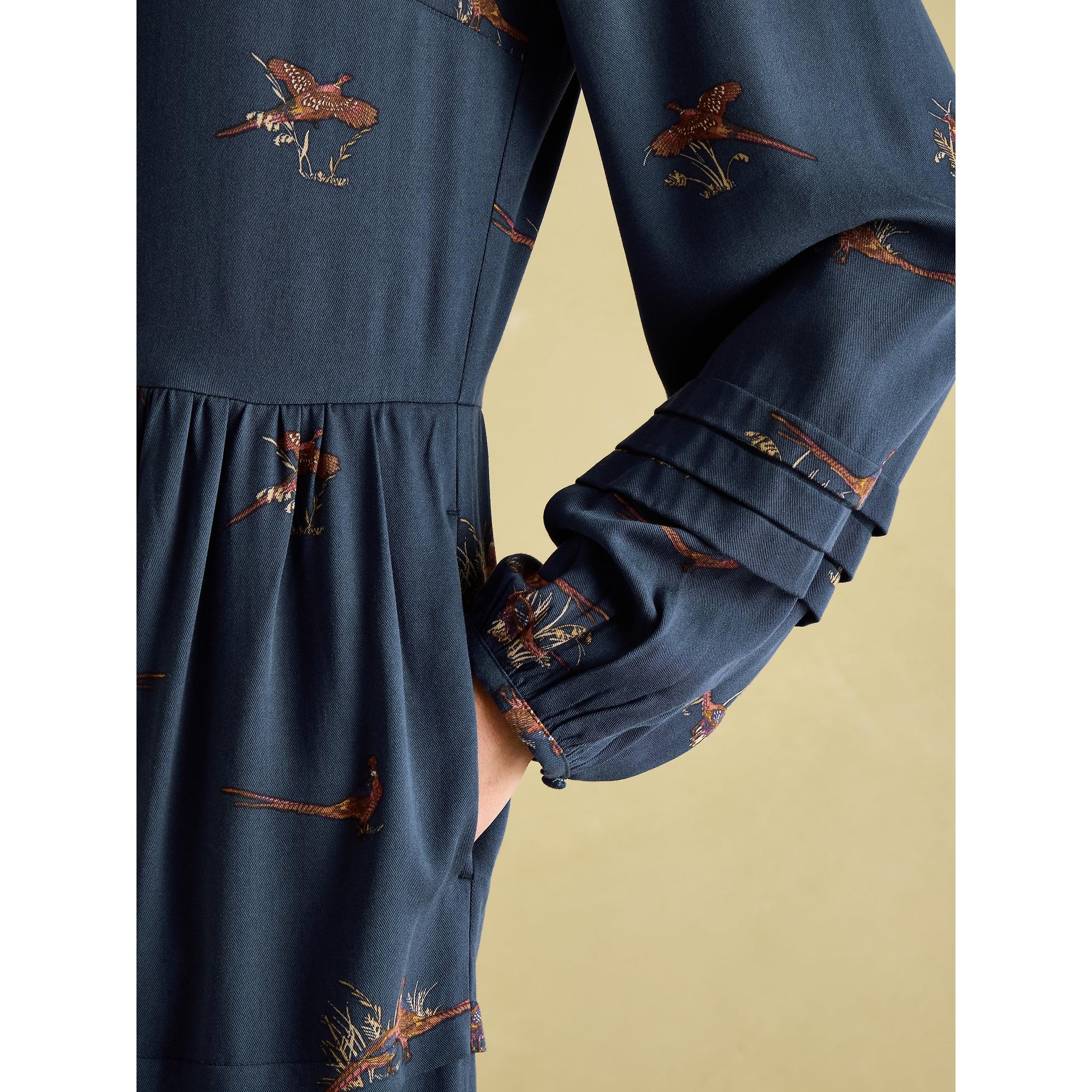 Product image 6 of 6 of Joules Women's Petunia Frill Neck Dress - Navy