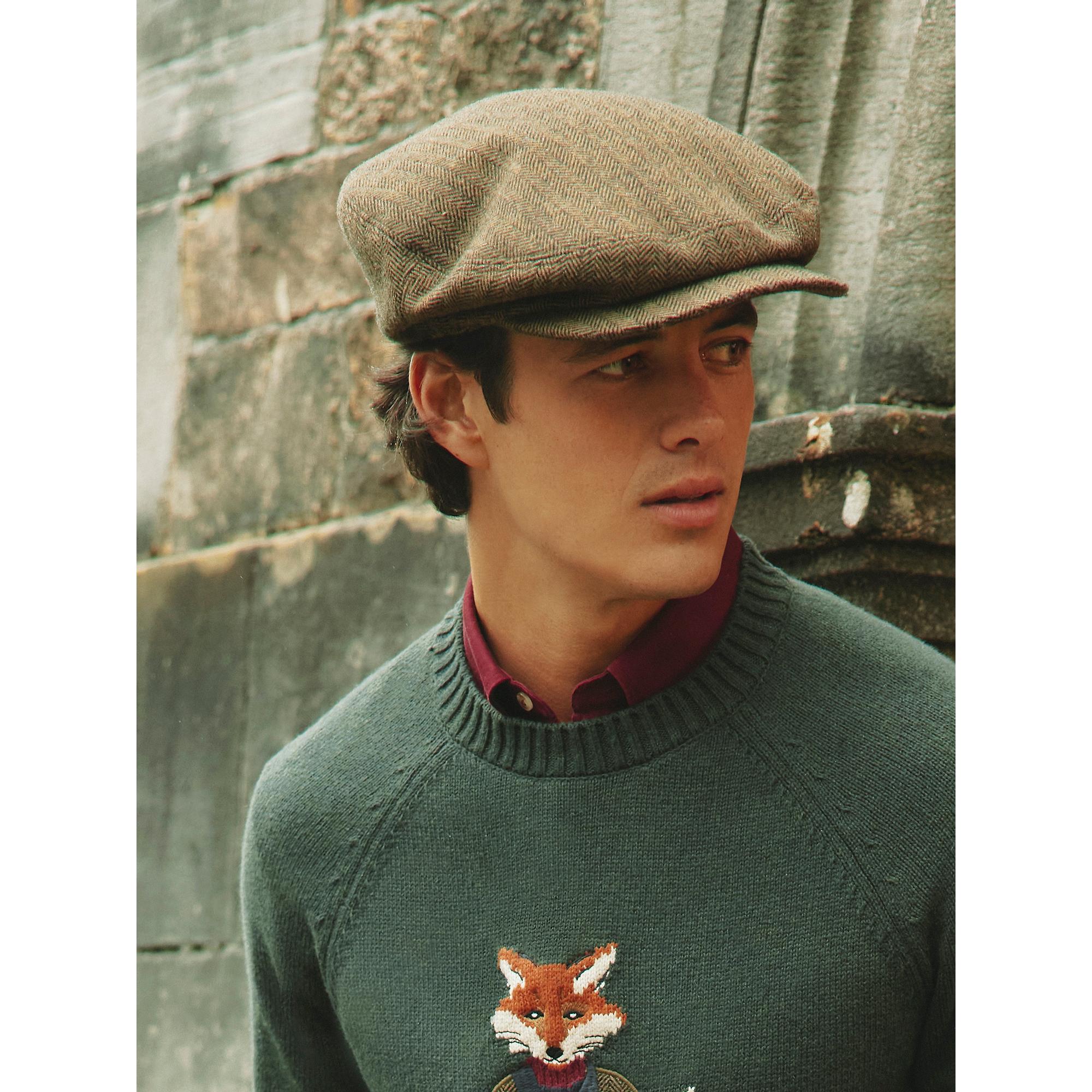 Product image 6 of 7 of Joules Men's Ashby Flat Cap - Brown