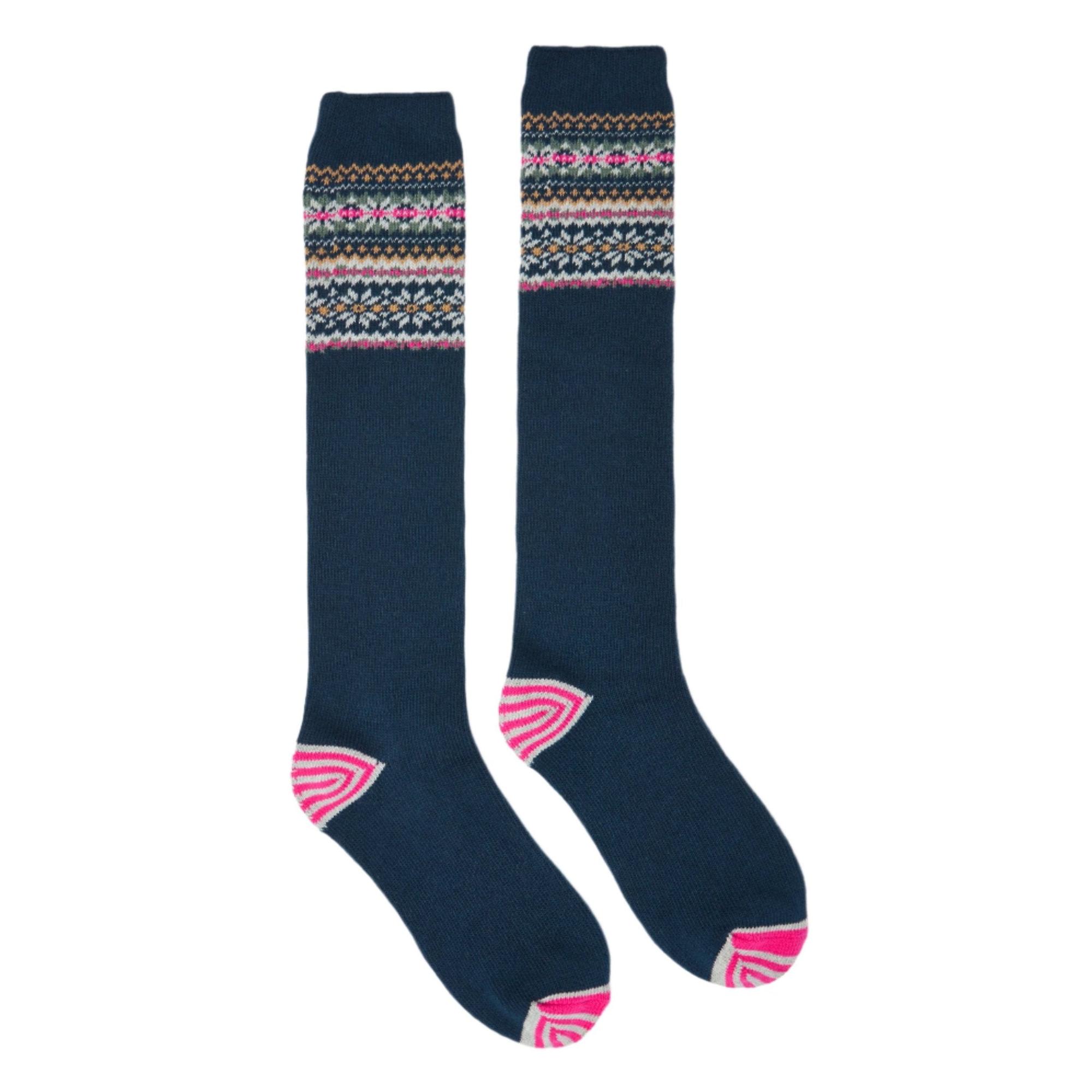 Product image 1 of 3 of Joules Women's Wader Welly Socks UK 4-8- Blue