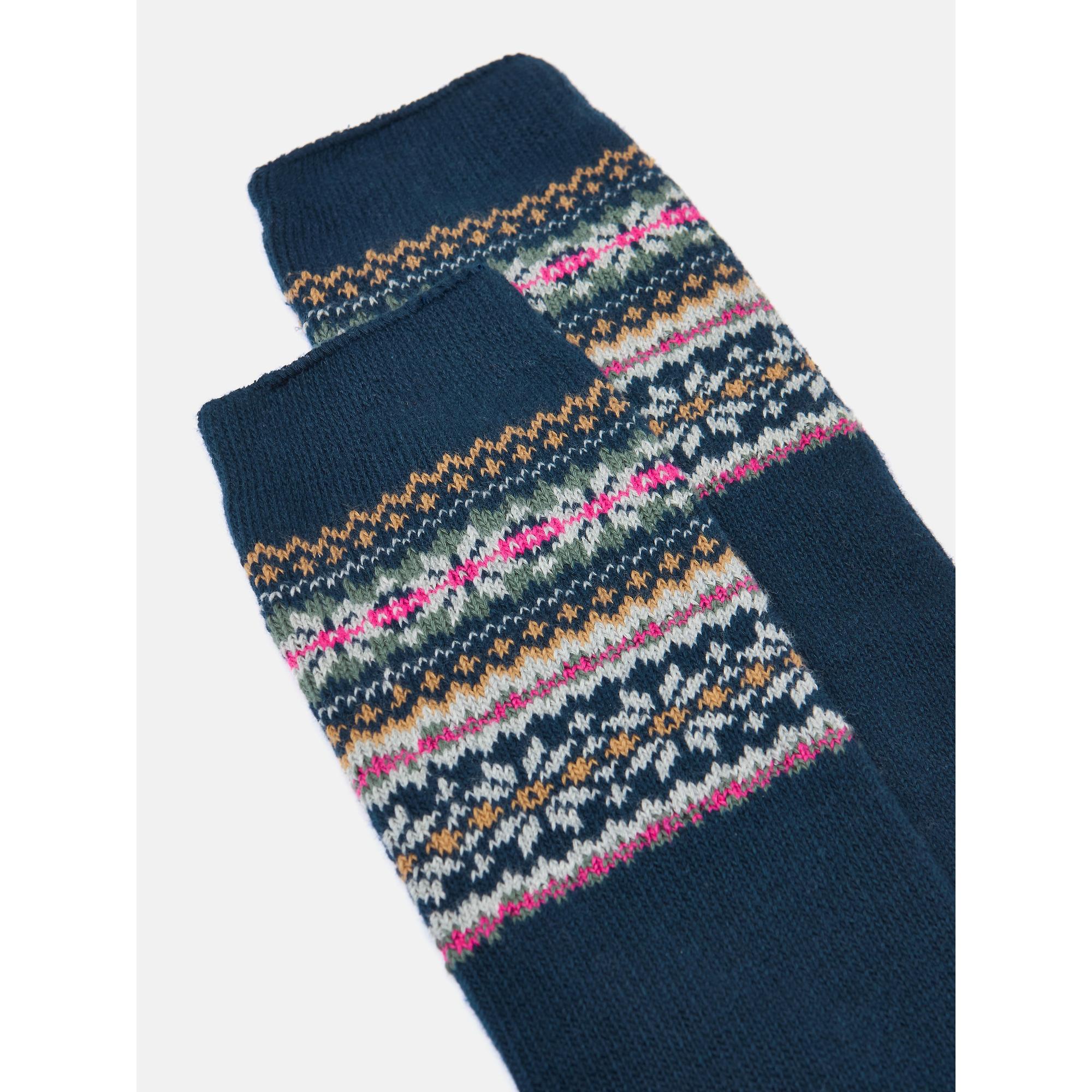 Product image 2 of 3 of Joules Women's Wader Welly Socks UK 4-8- Blue