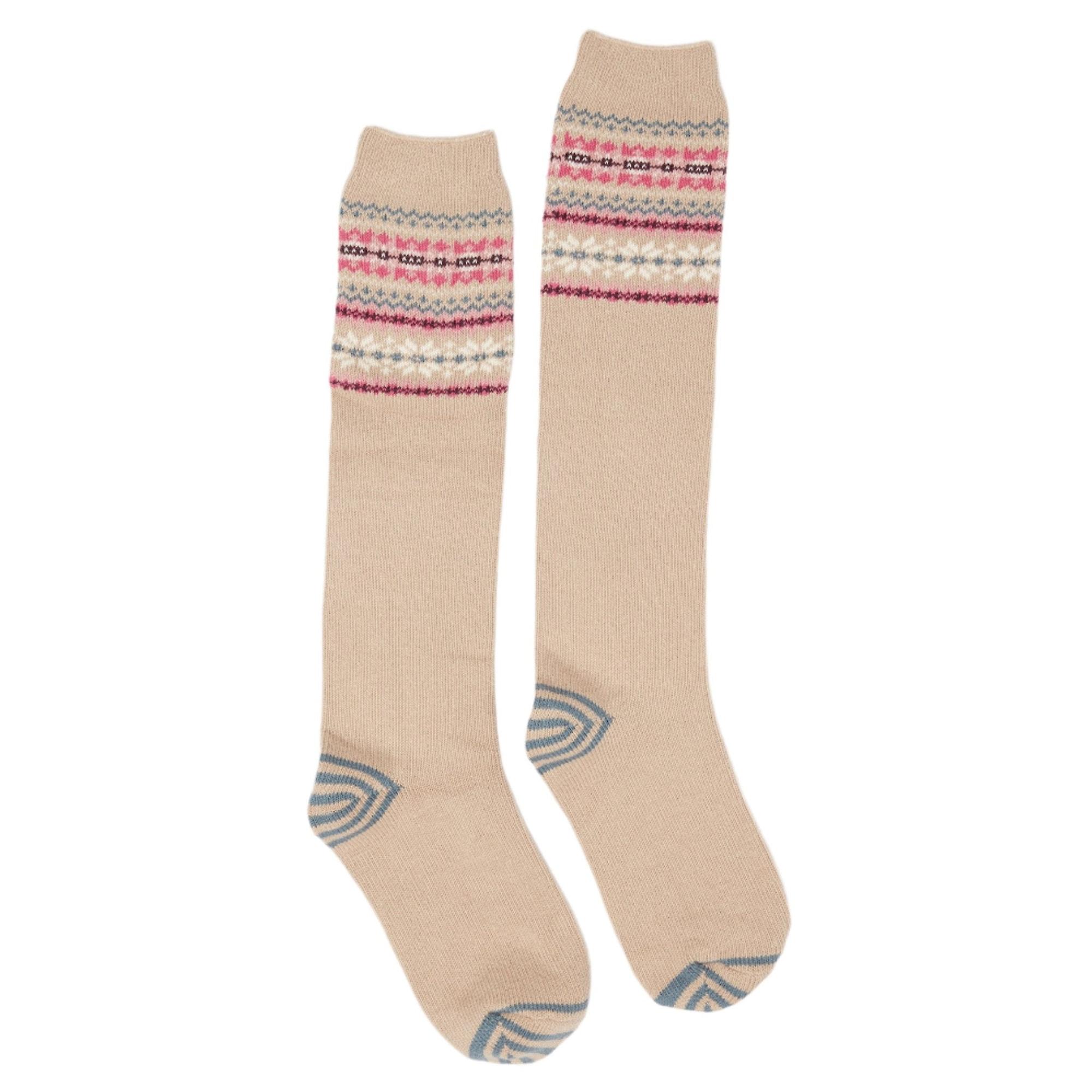 Product image 1 of 3 of Joules Women's Wader Welly Socks UK 4-8 - Oatmeal