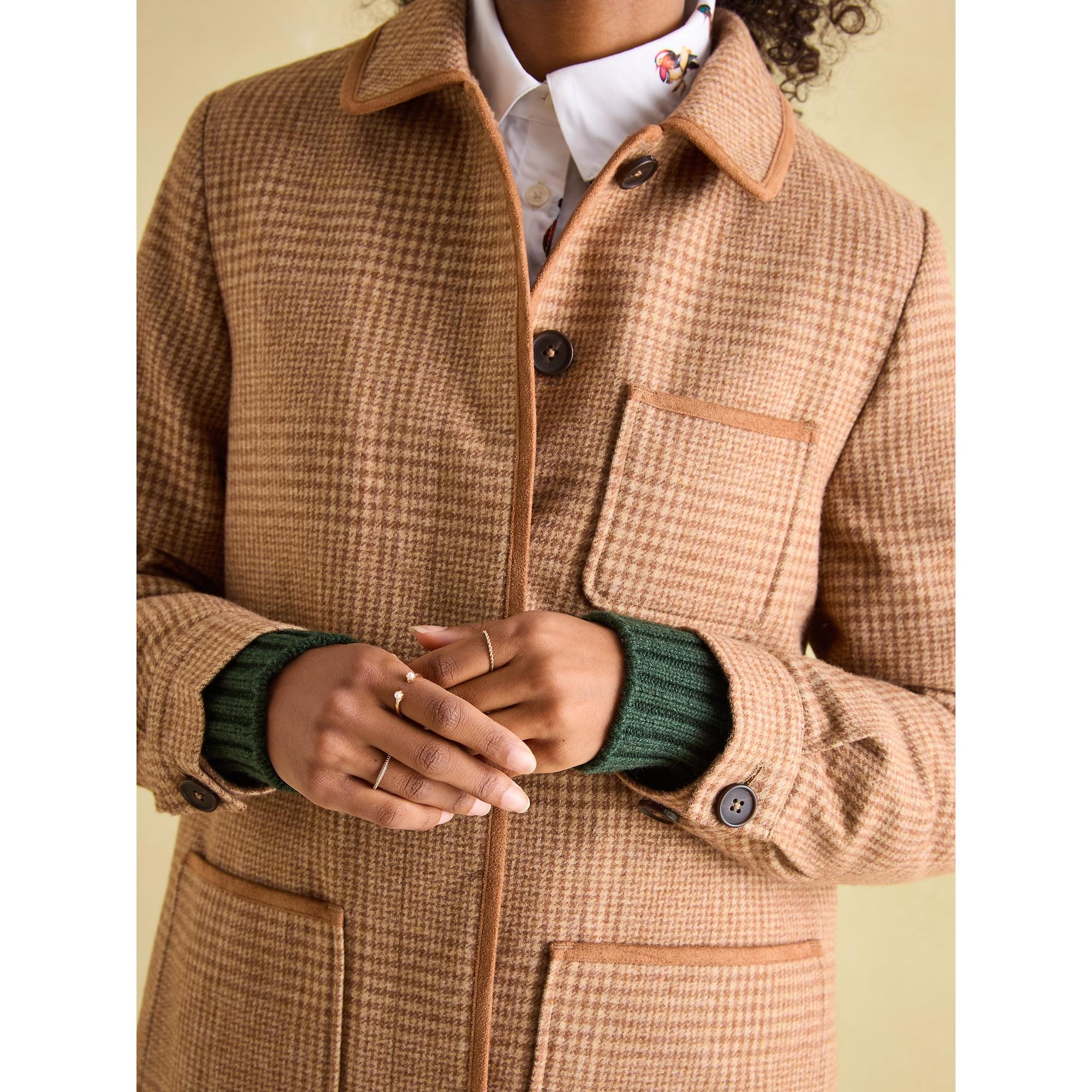Product image 6 of 11 of Joules Women's Launton Tweed Jacket - Derwent Check