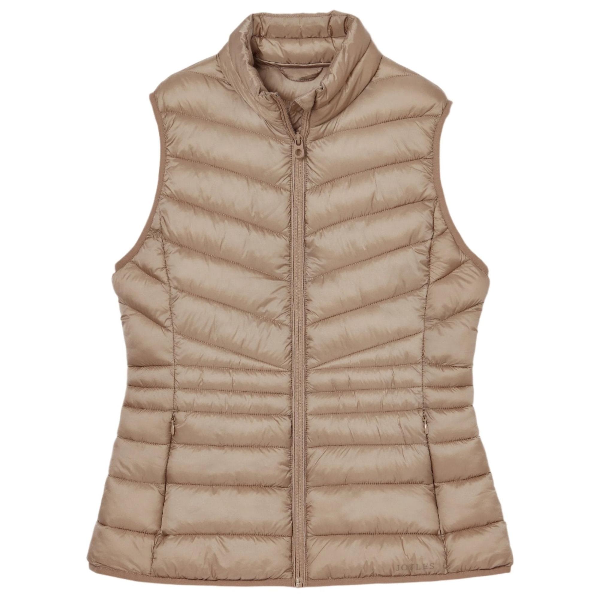 Product image 1 of 7 of Joules Women's Kenley Showerproof Padded Gilet - Pearl