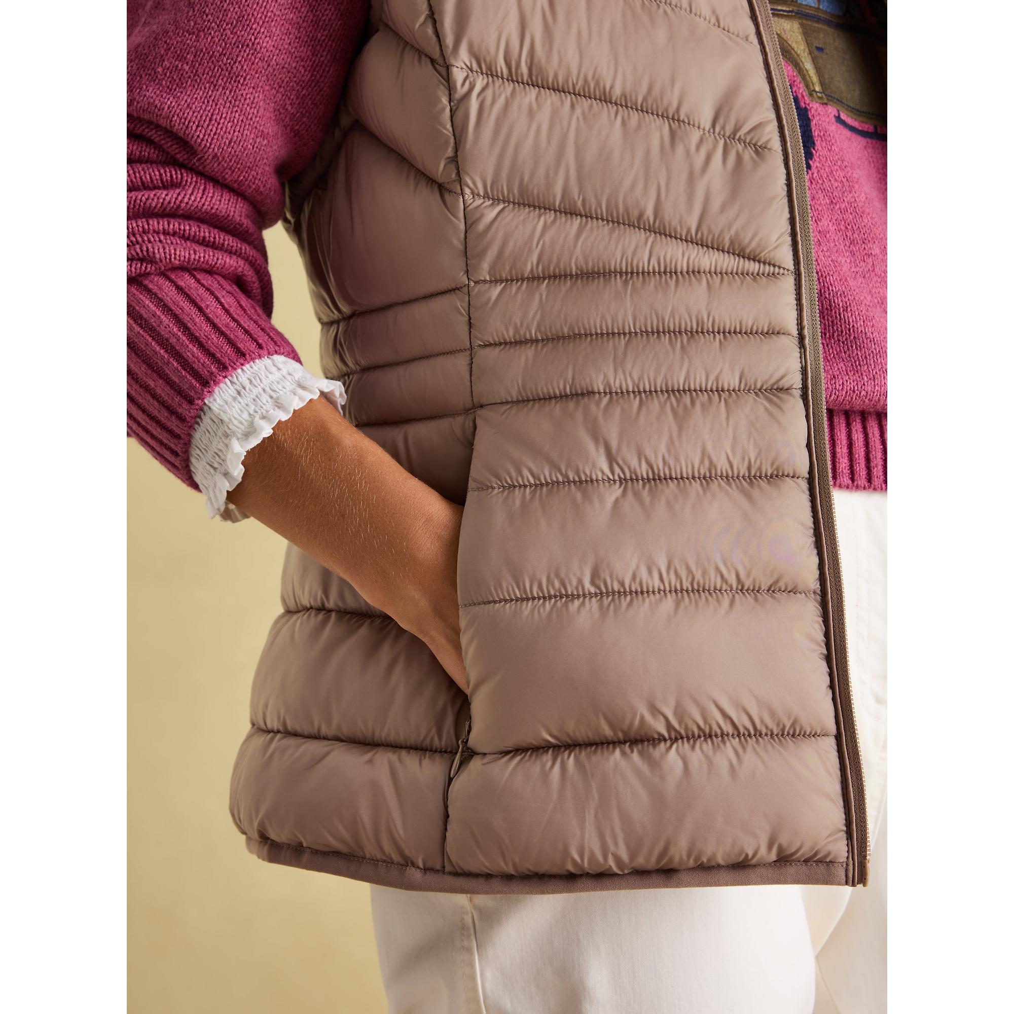 Product image 7 of 7 of Joules Women's Kenley Showerproof Padded Gilet - Pearl