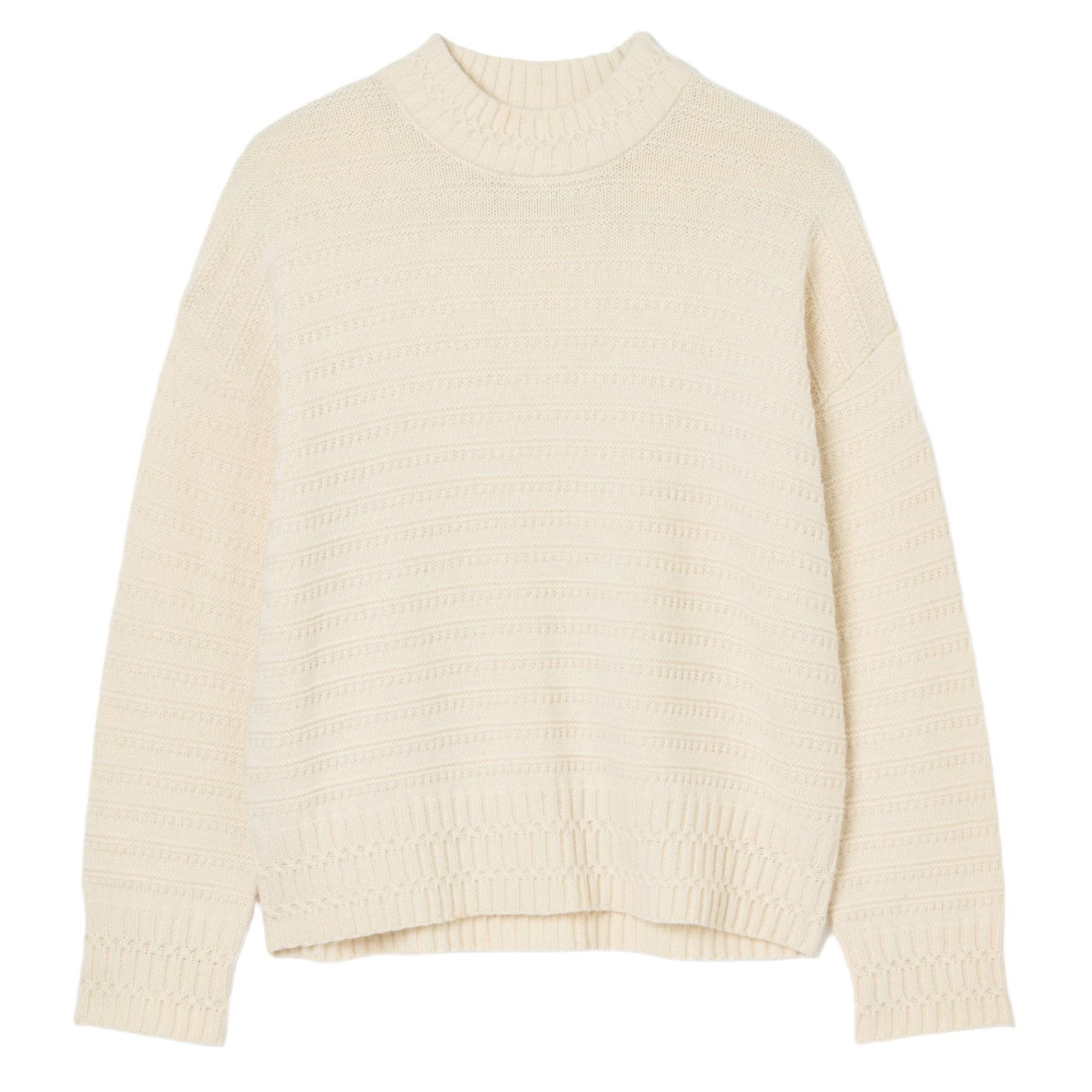 Product image 1 of 6 of Joules Women's Bernie Crew Neck Textured Jumper - Cream