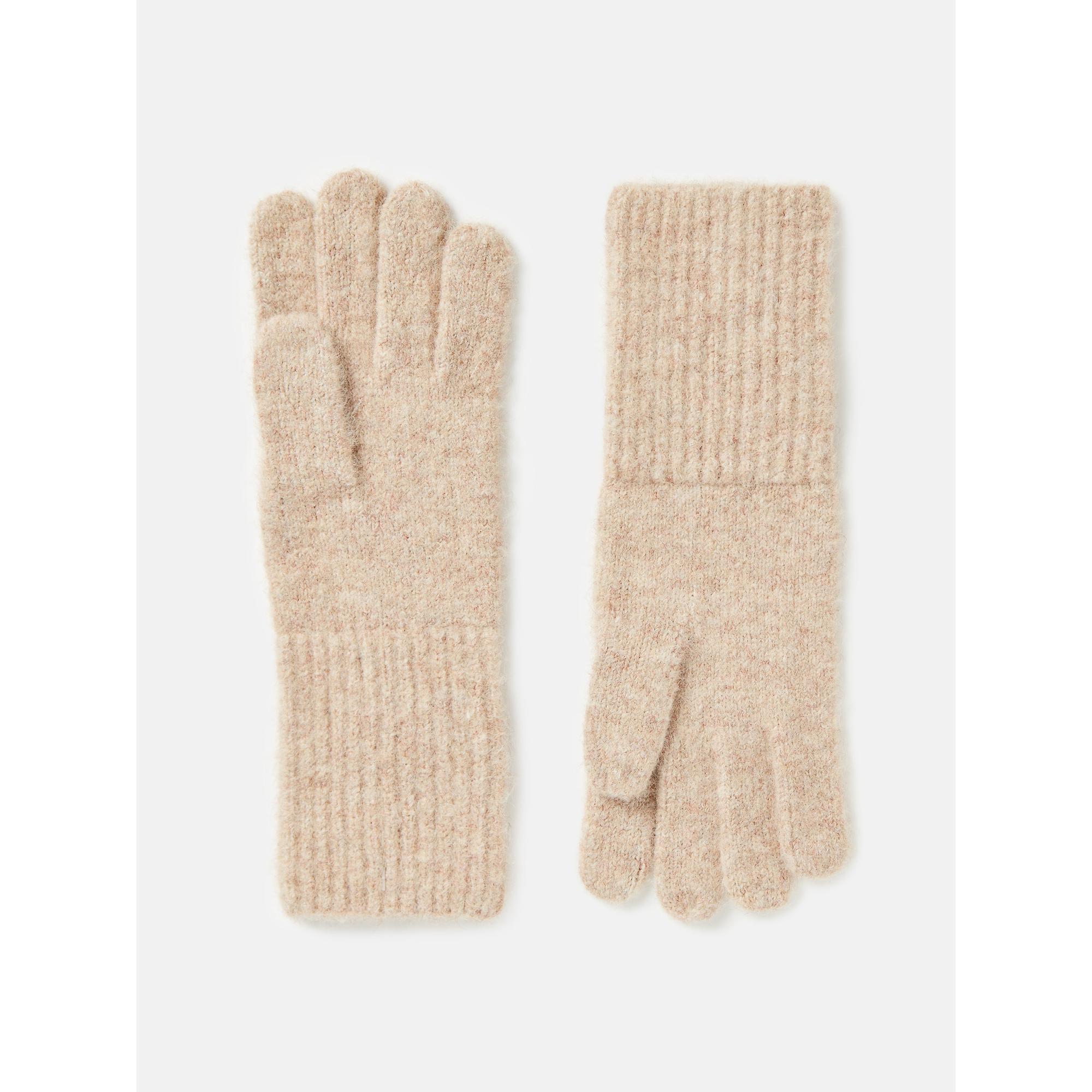 Product image 2 of 3 of Joules Women's Effie Knitted Gloves - Camel