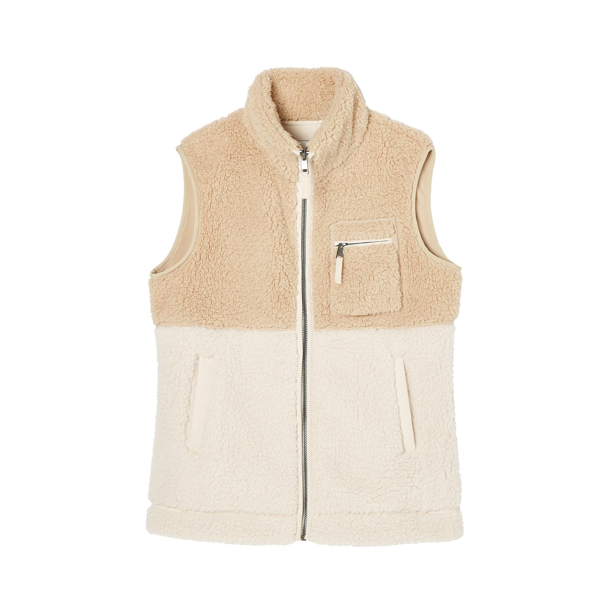 Product image 1 of 7 of Joules Women's Mallory Fleece Gilet - Cream
