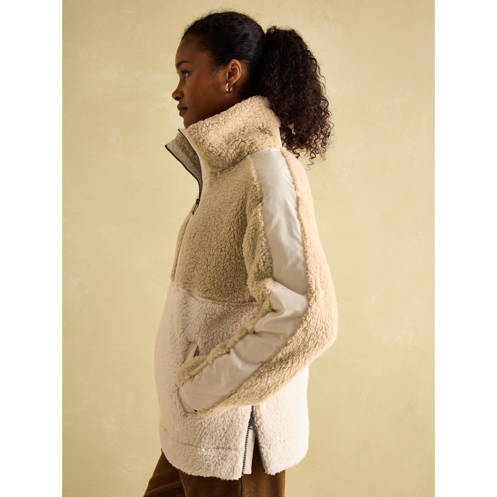Product image 6 of 7 of Joules Women's Tilly Quarter Zip Fleece - Neutral