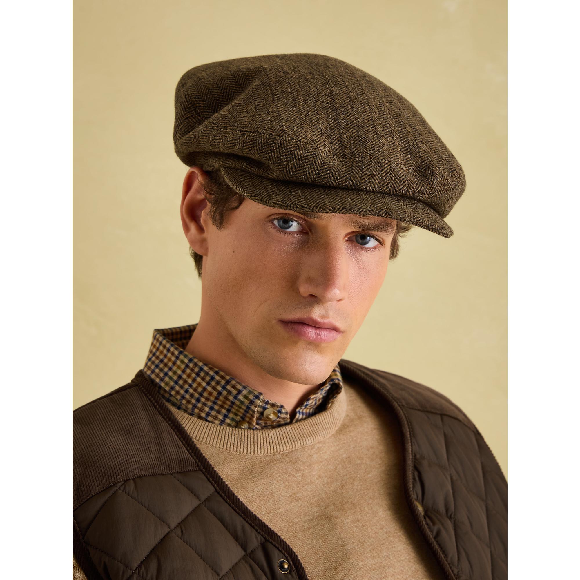 Product image 5 of 7 of Joules Men's Ashby Flat Cap - Brown