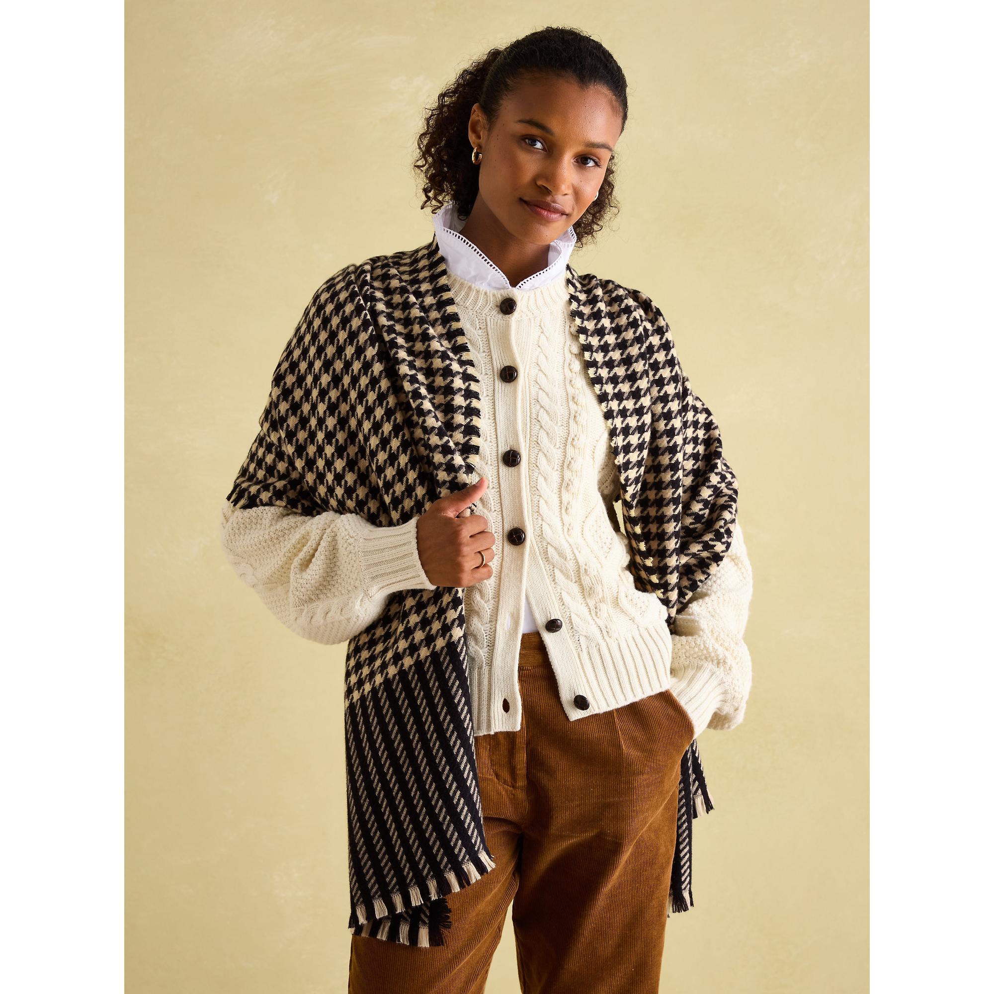 Product image 2 of 5 of Joules Women's Bracewell Blanket Scarf - Black