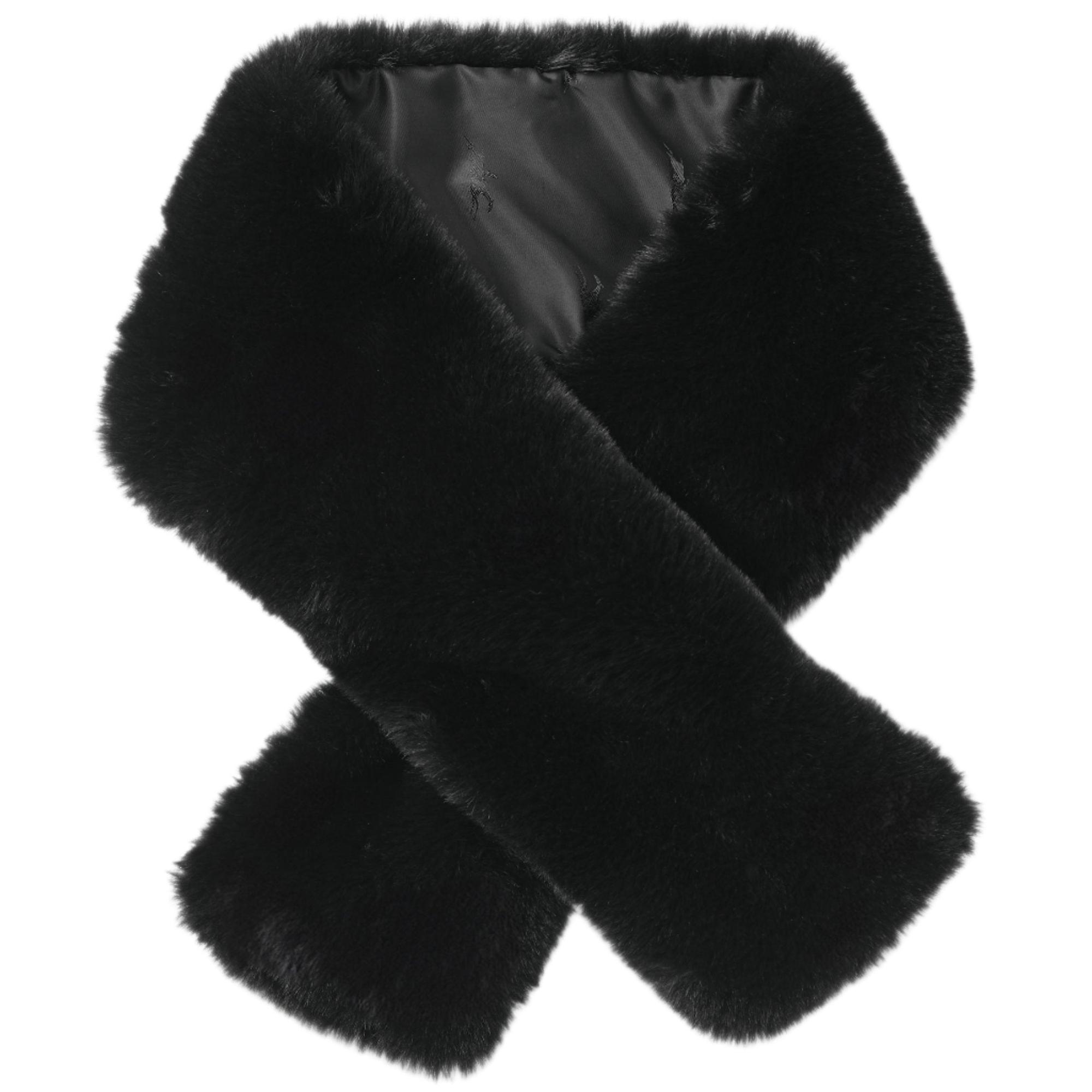 Product image 1 of 5 of Joules Women's Callcott Faux Fur Scarf - Black