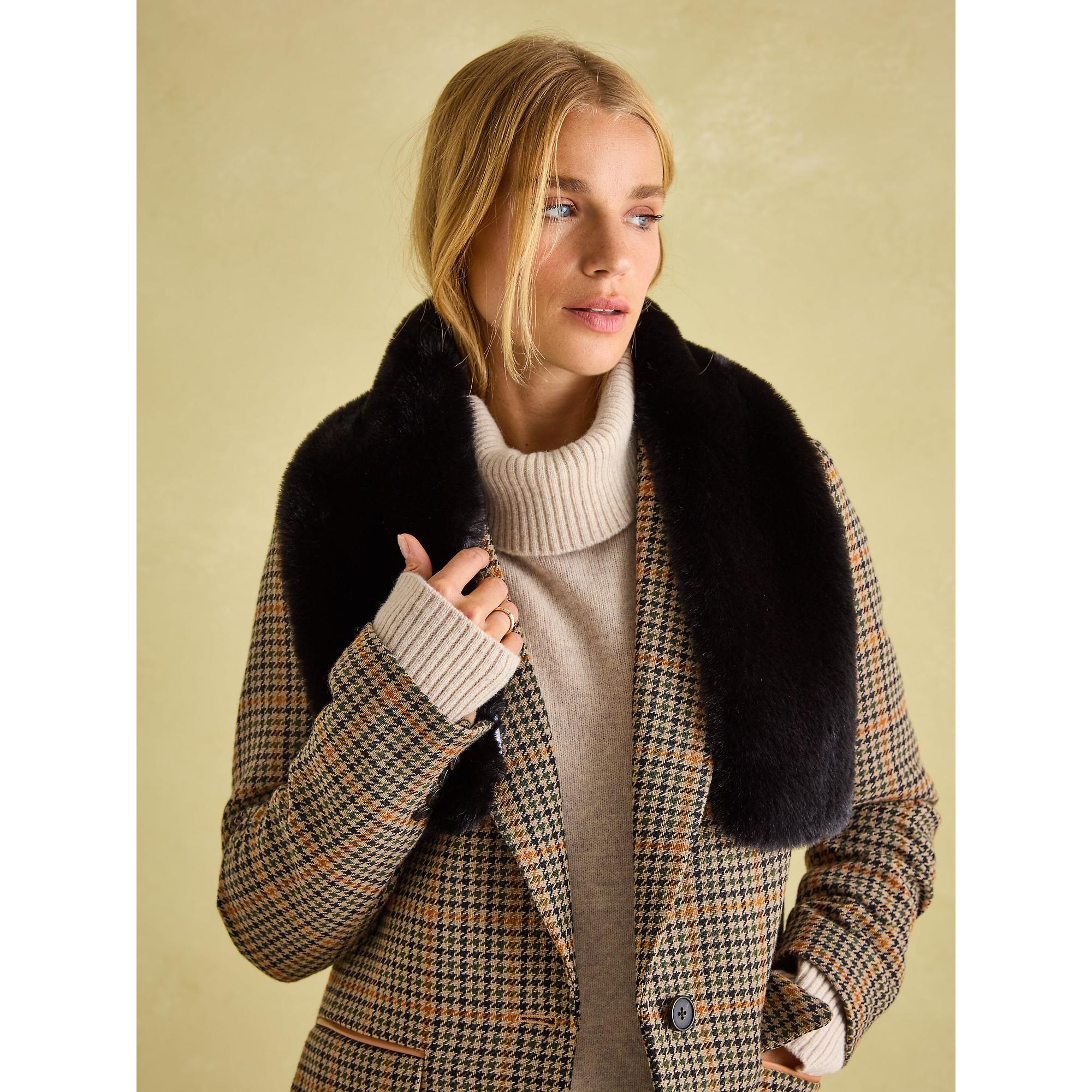 Product image 4 of 5 of Joules Women's Callcott Faux Fur Scarf - Black