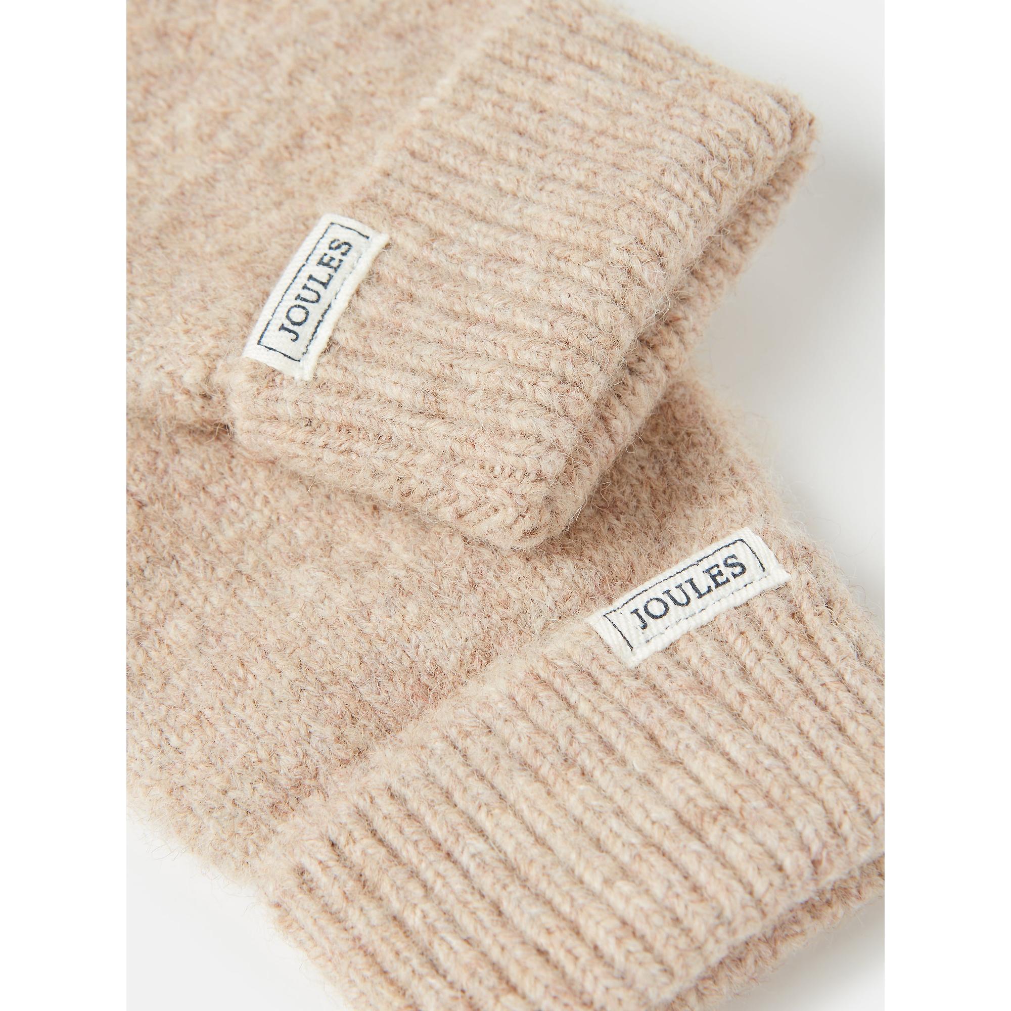 Product image 3 of 3 of Joules Women's Caversham Knitted Gloves - Oat