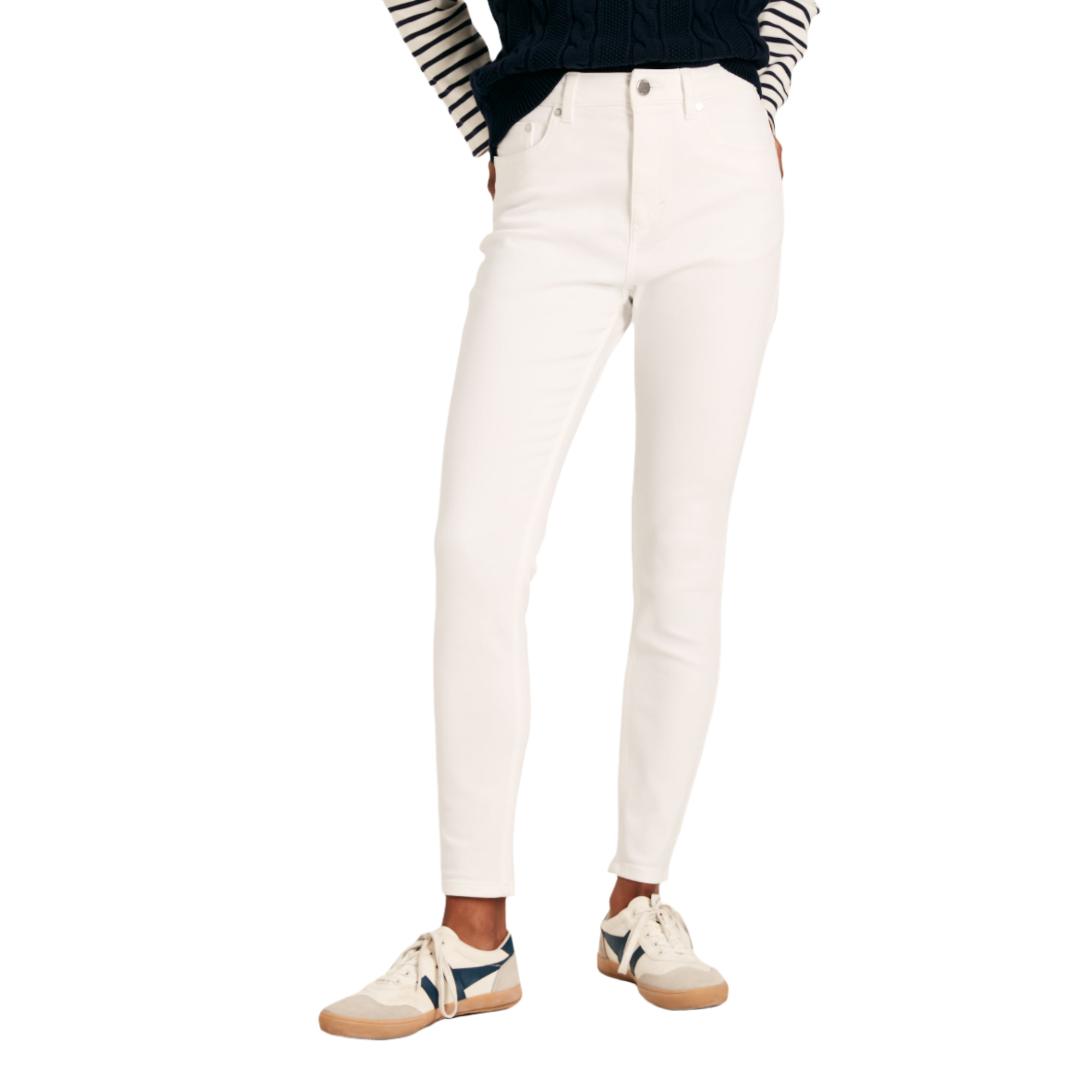 Product image 3 of 6 of Joules Women's Skinny Fit Jeans - White