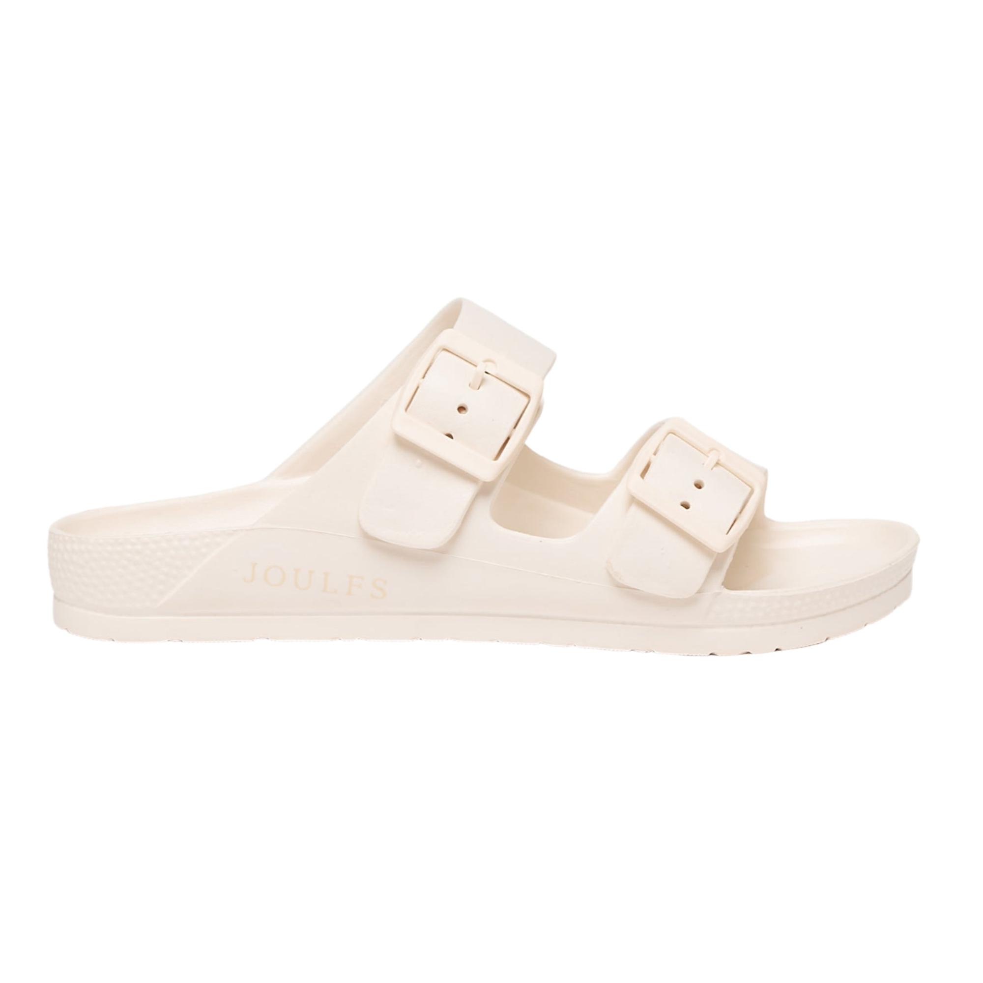 Product image 1 of 5 of Joules Women's Sunseeker Rubber Sliders - White