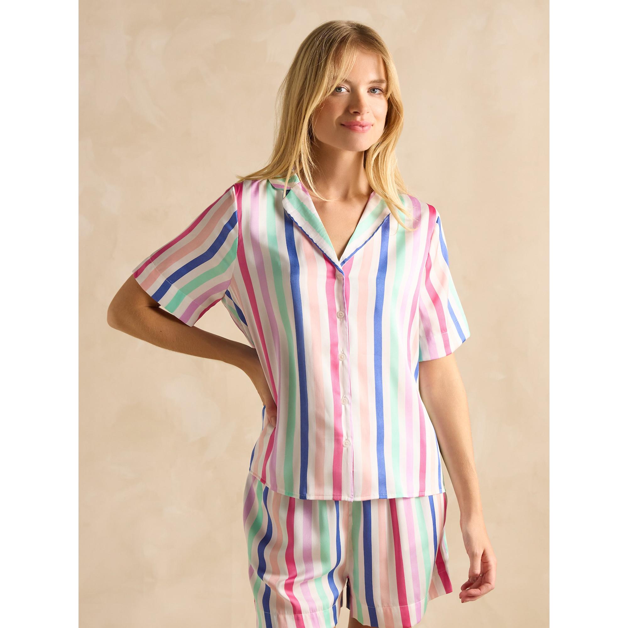 Product image 4 of 8 of Joules Women's Natalia Satin Set - Multi Stripe