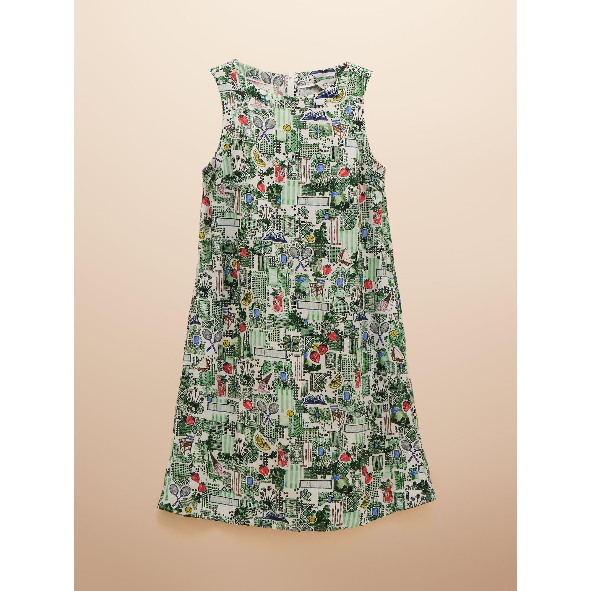 Product image 8 of 8 of Joules Women's Delphine Dress - Tennis Print
