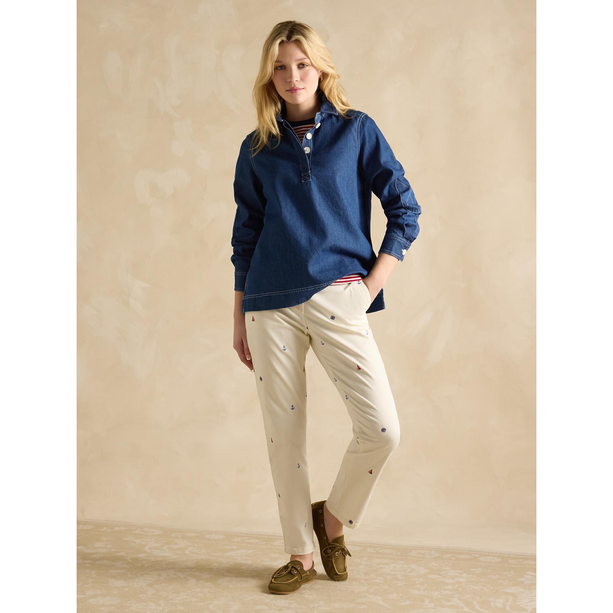 Product image 5 of 8 of Joules Women's Brinley Deckshirt - Denim