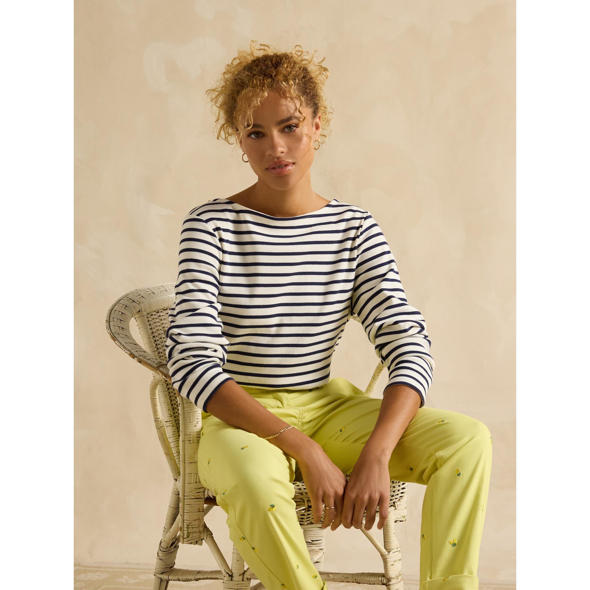 Product image 5 of 6 of Joules Women's Embroidered Chinos - Lemons