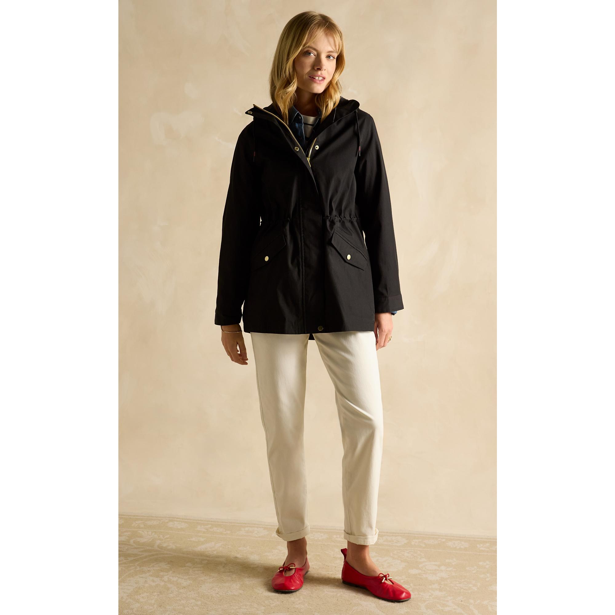 Product image 12 of 14 of Joules Women's Portwell Waterproof Raincoat - Black
