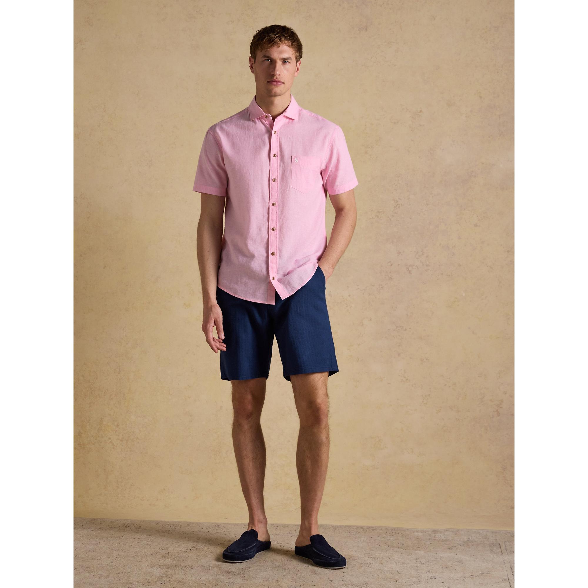 Product image 4 of 7 of Joules Men's Linen Blend Shorts - Dark Blue