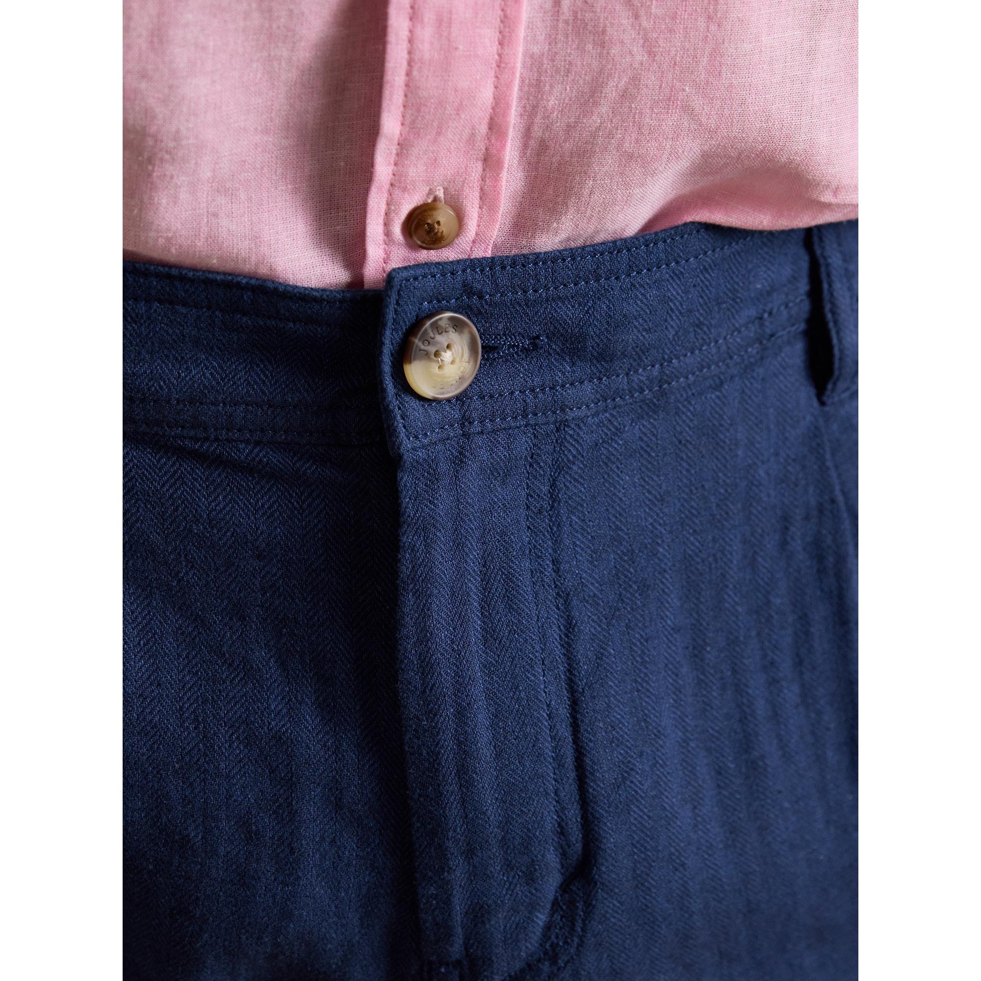 Product image 5 of 7 of Joules Men's Linen Blend Shorts - Dark Blue