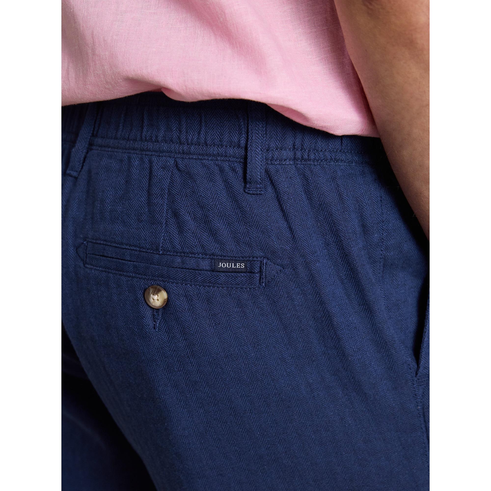Product image 7 of 7 of Joules Men's Linen Blend Shorts - Dark Blue