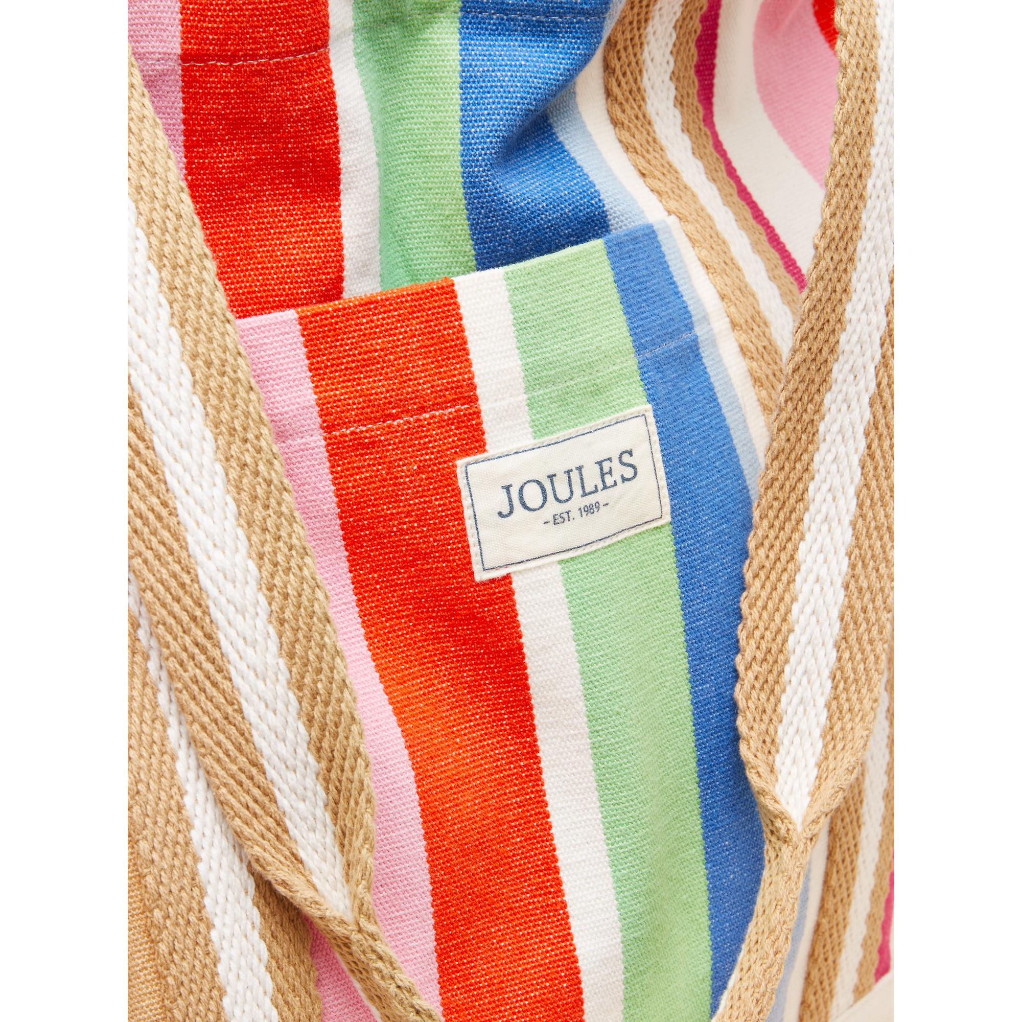 Product image 7 of 8 of Joules Women's Promenade Canvas Tote Bag - Multi Stripe