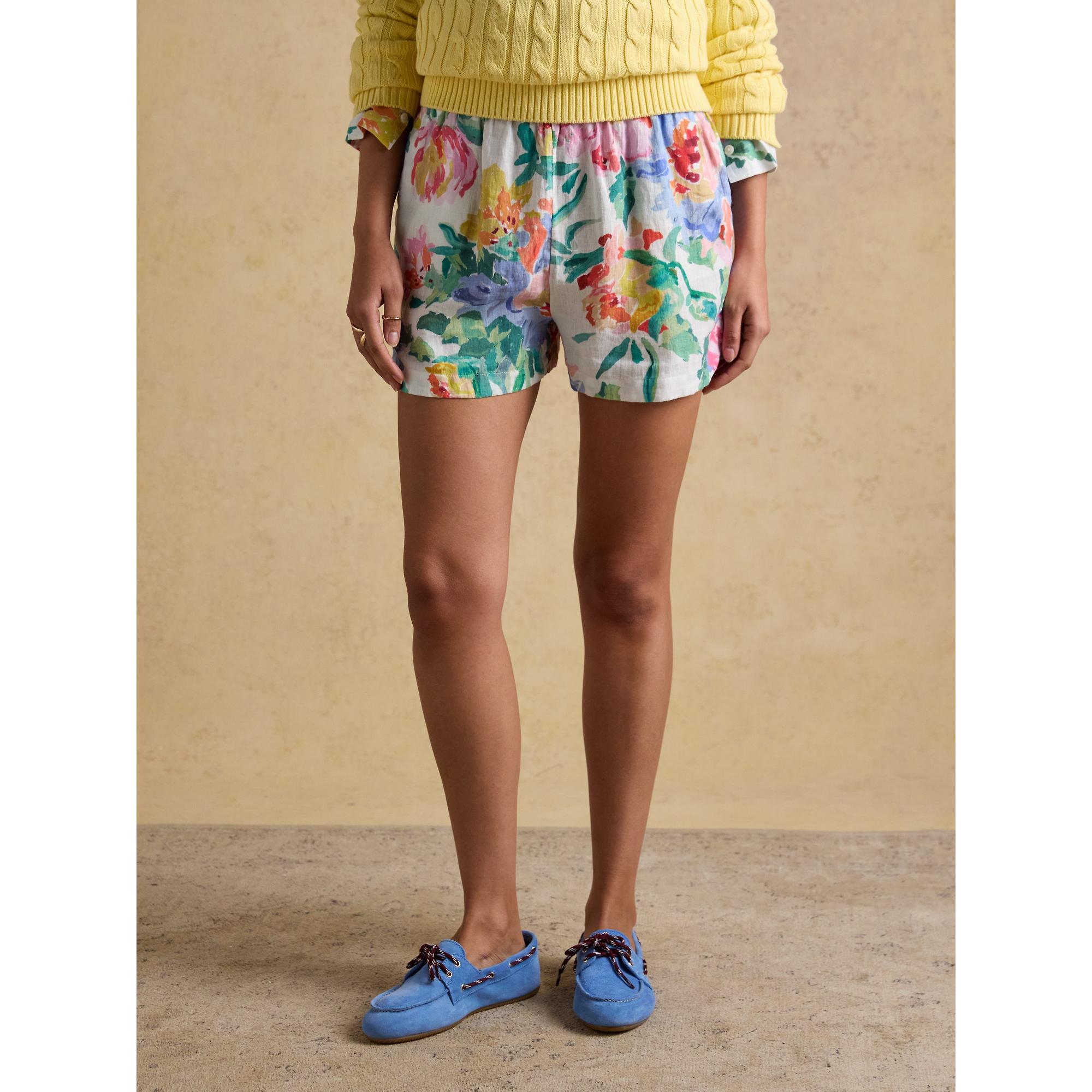 Product image 2 of 7 of Joules Women's Linen Shorts - Multi Floral