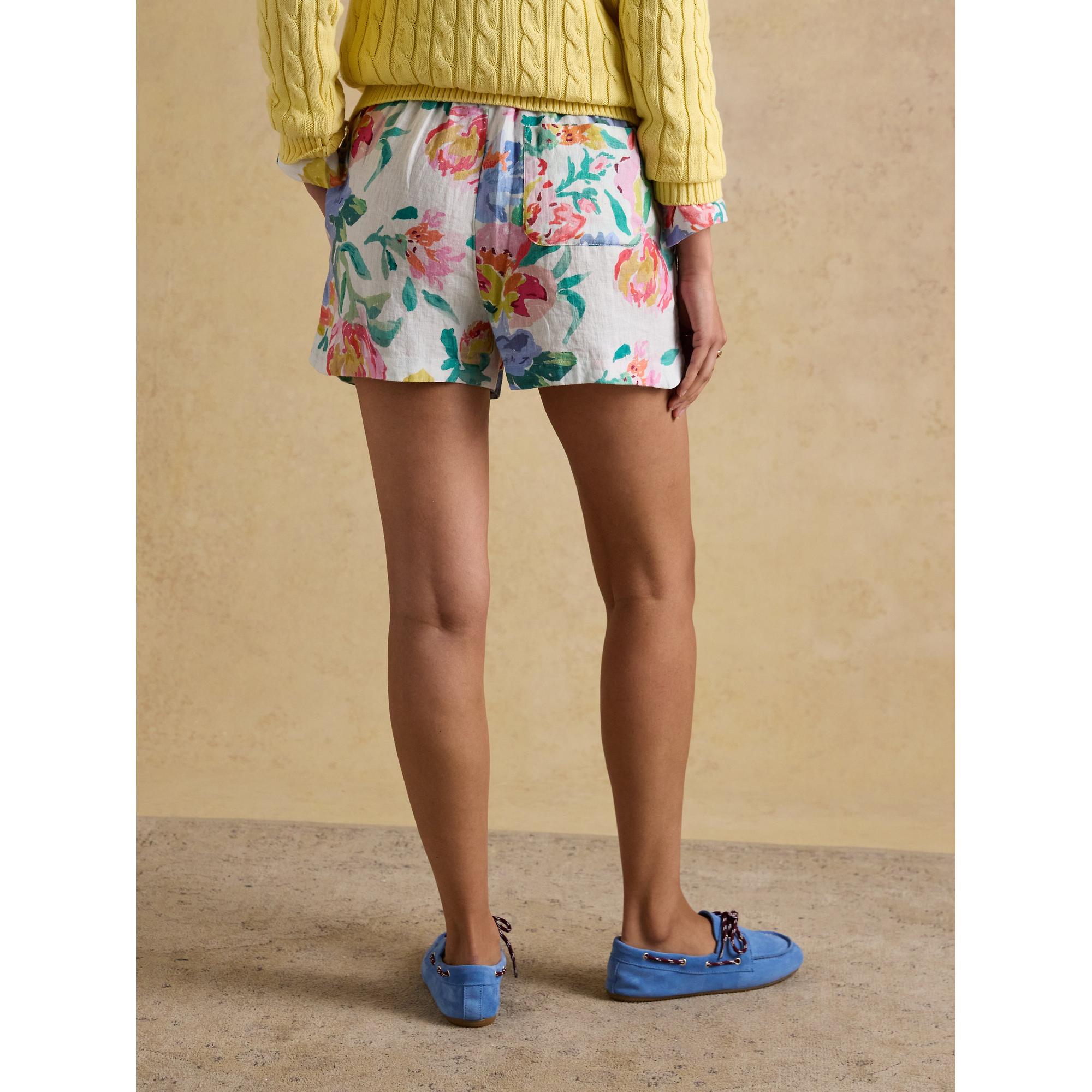 Product image 3 of 7 of Joules Women's Linen Shorts - Multi Floral