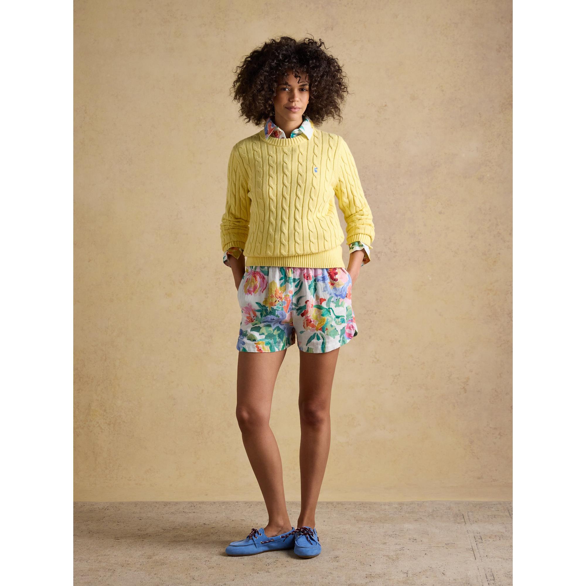 Product image 4 of 7 of Joules Women's Linen Shorts - Multi Floral