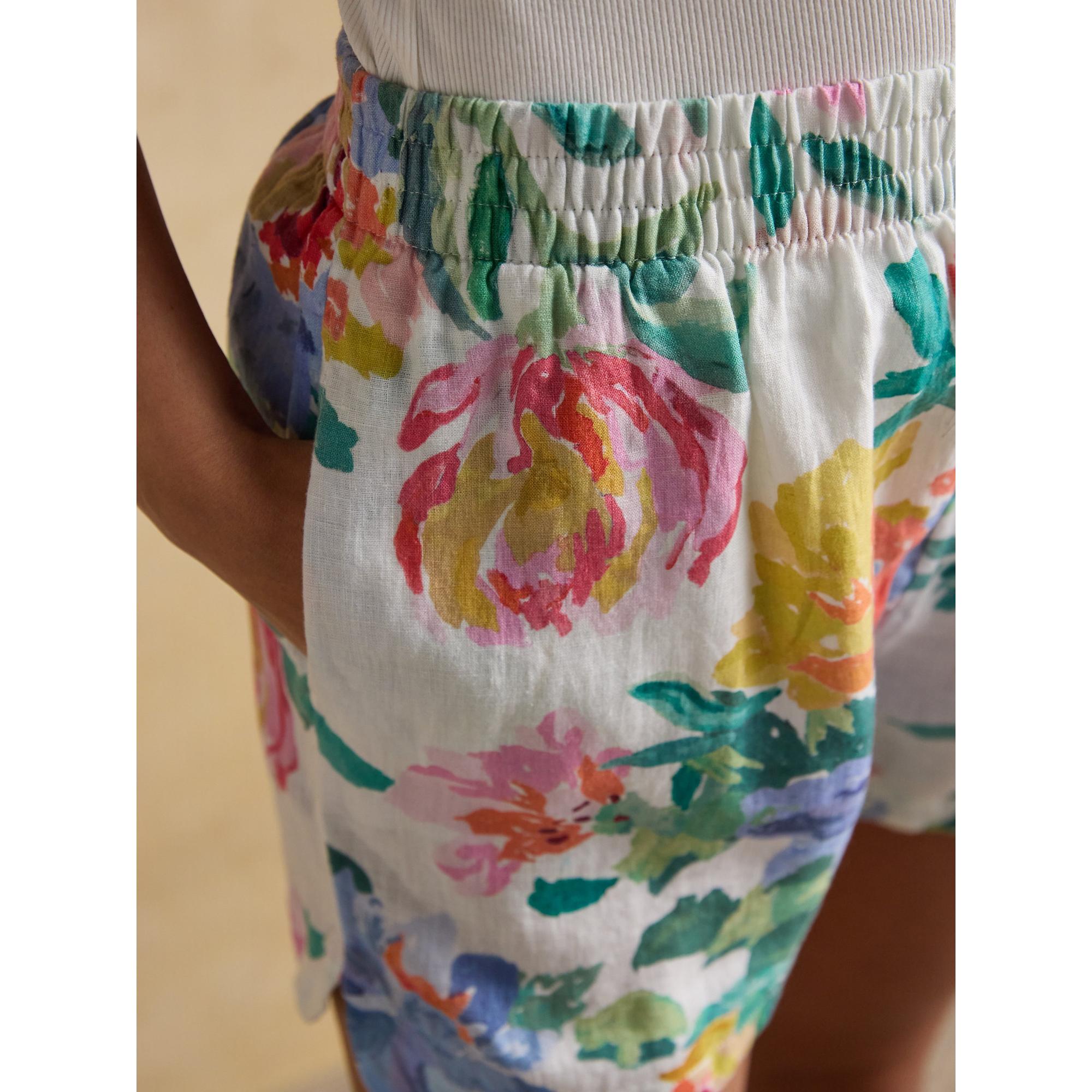 Product image 5 of 7 of Joules Women's Linen Shorts - Multi Floral