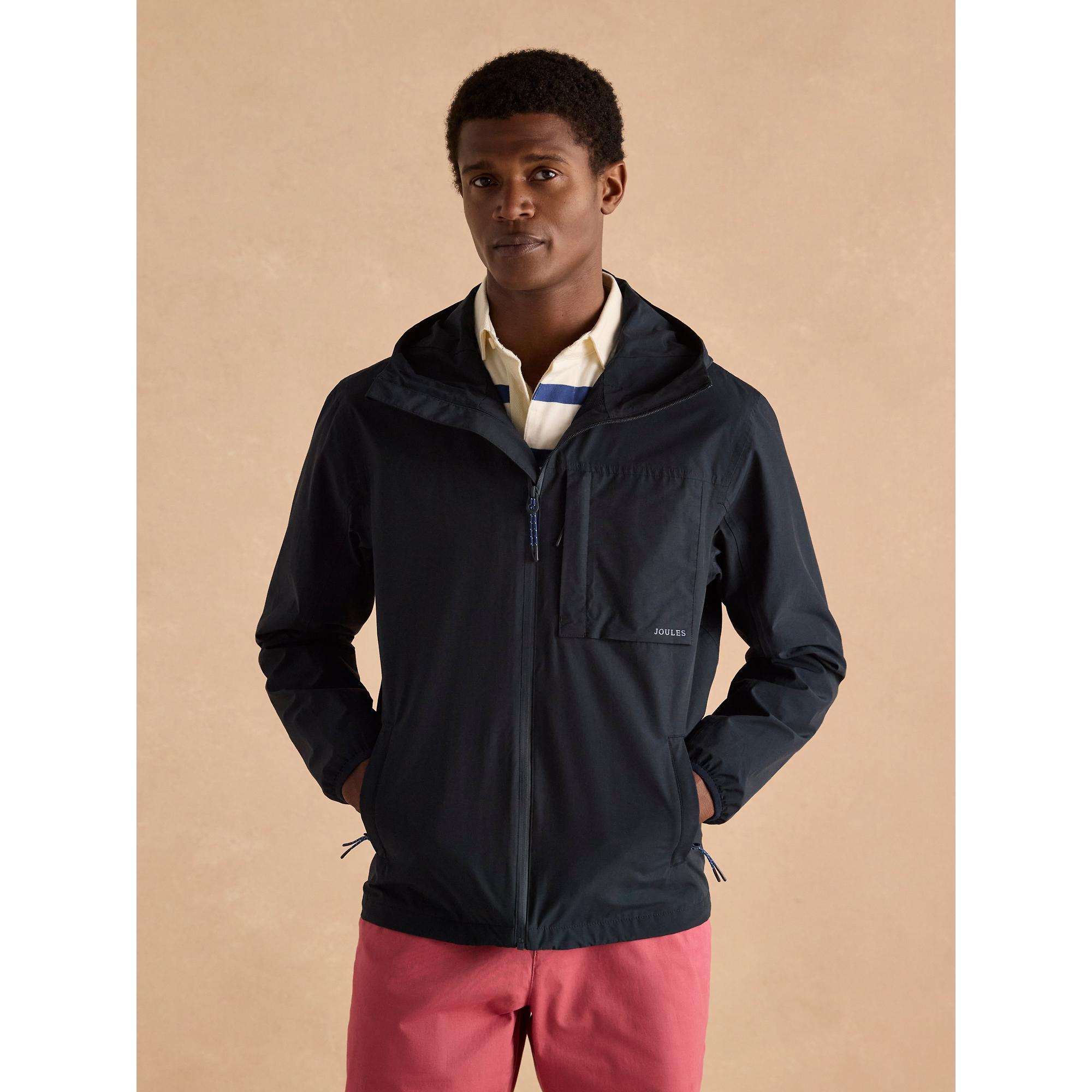 Product image 2 of 14 of Joules Men's Ayston Lightweight Waterproof Coat - Navy Blue