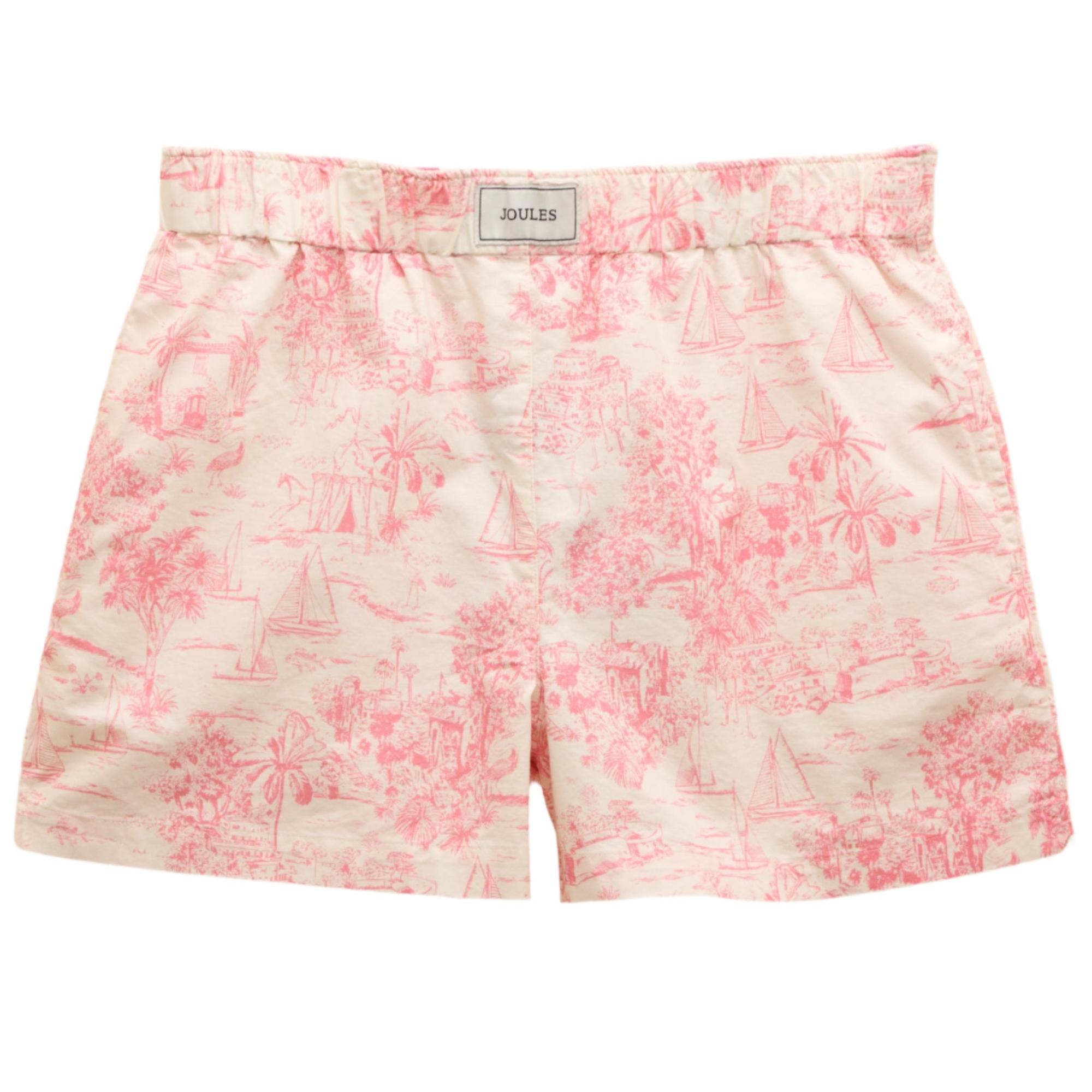 Product image 1 of 14 of Joules Women's Amara Shorts - Pink Toile