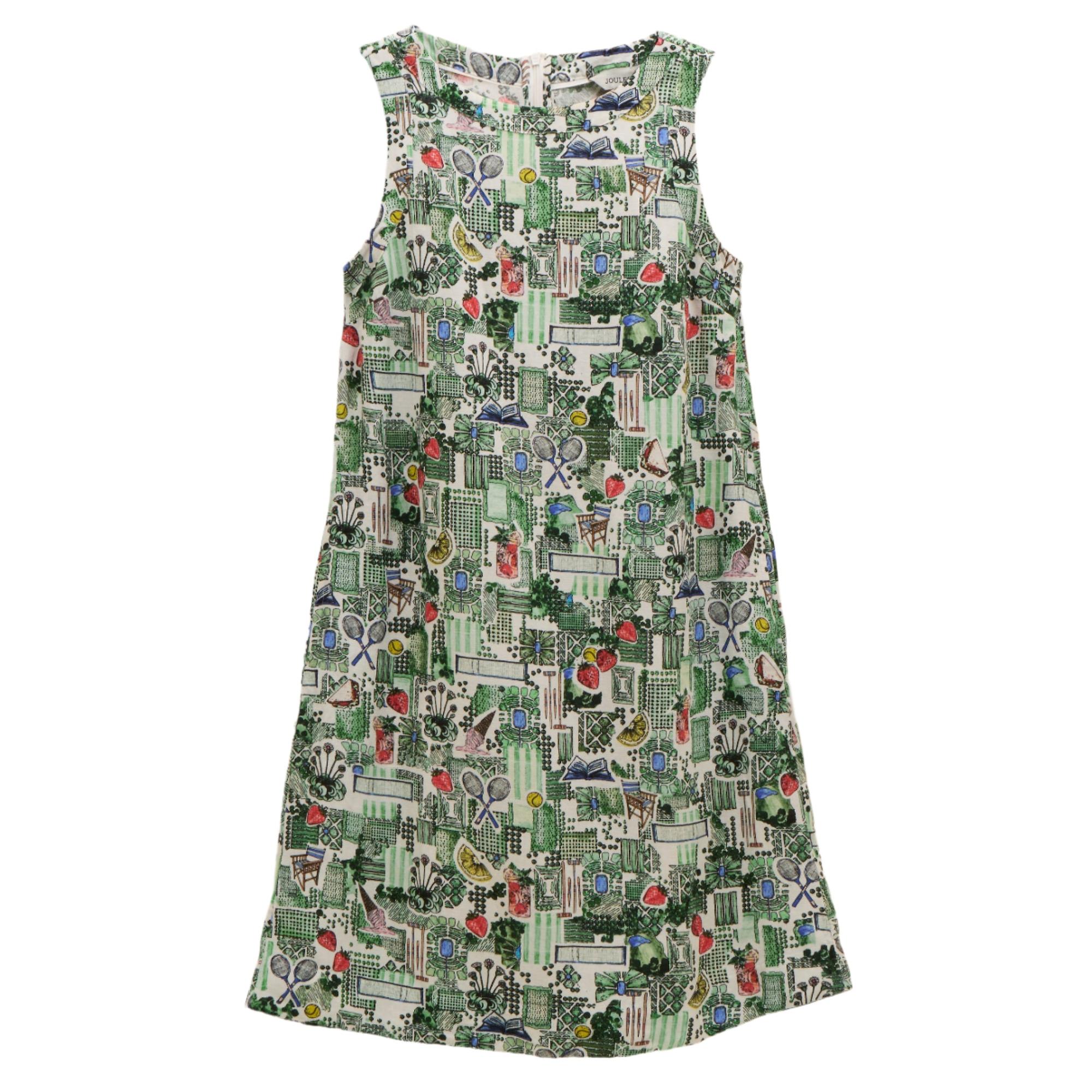 Product image 1 of 8 of Joules Women's Delphine Dress - Tennis Print