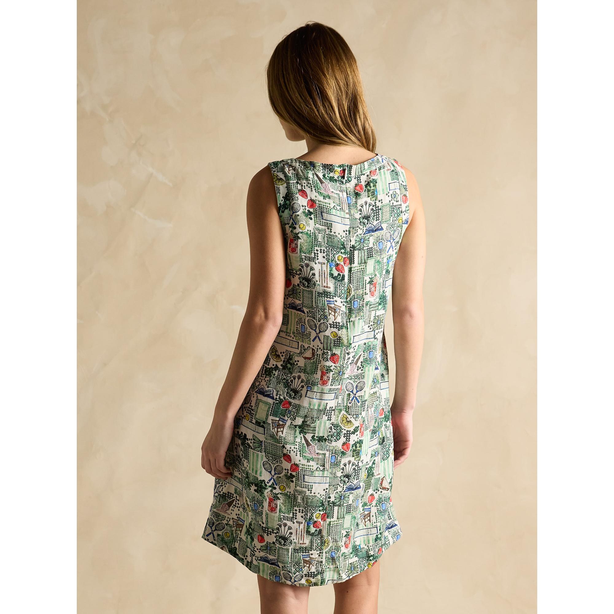 Product image 3 of 8 of Joules Women's Delphine Dress - Tennis Print
