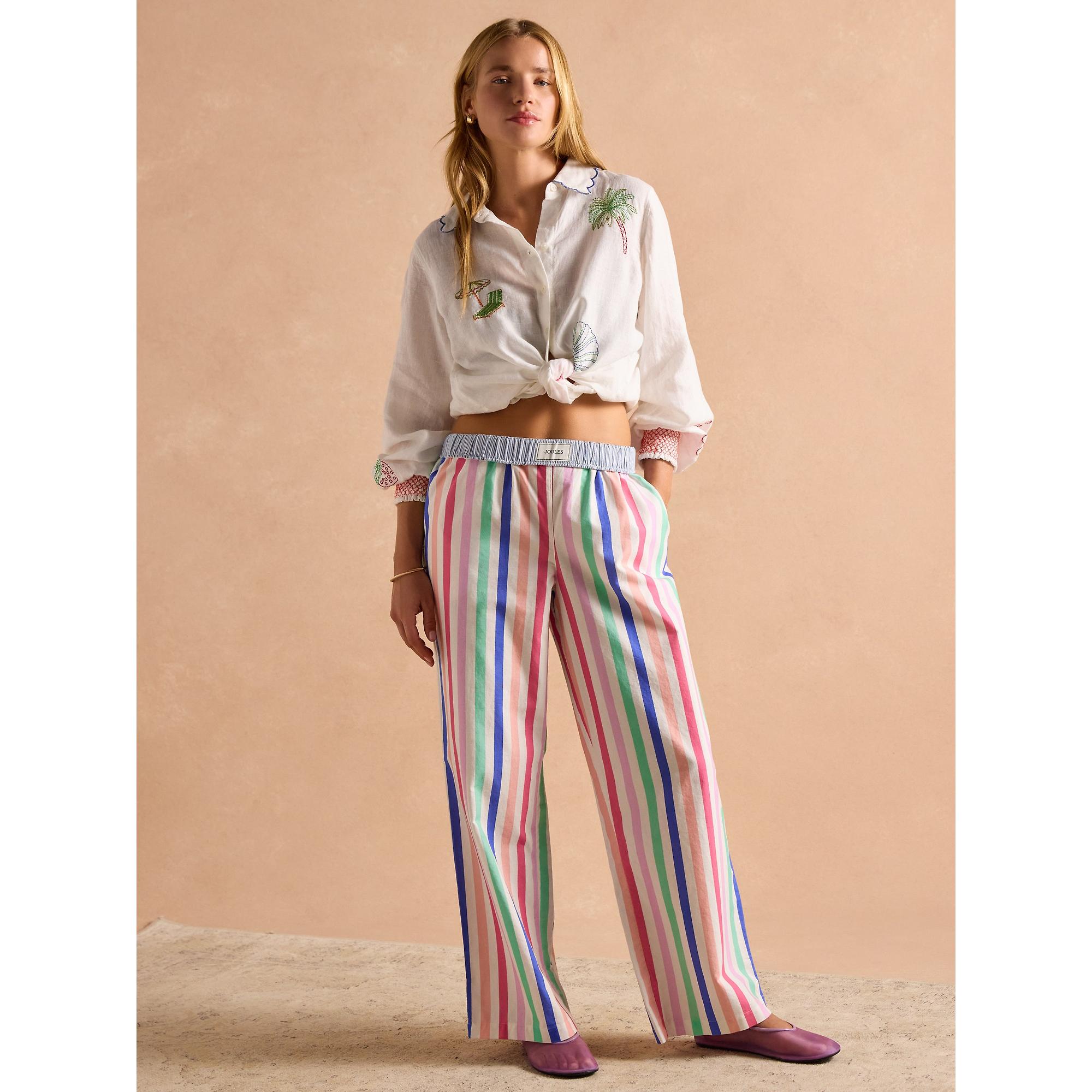 Product image 5 of 13 of Joules Women's Hallie Trousers - Multi Stripe