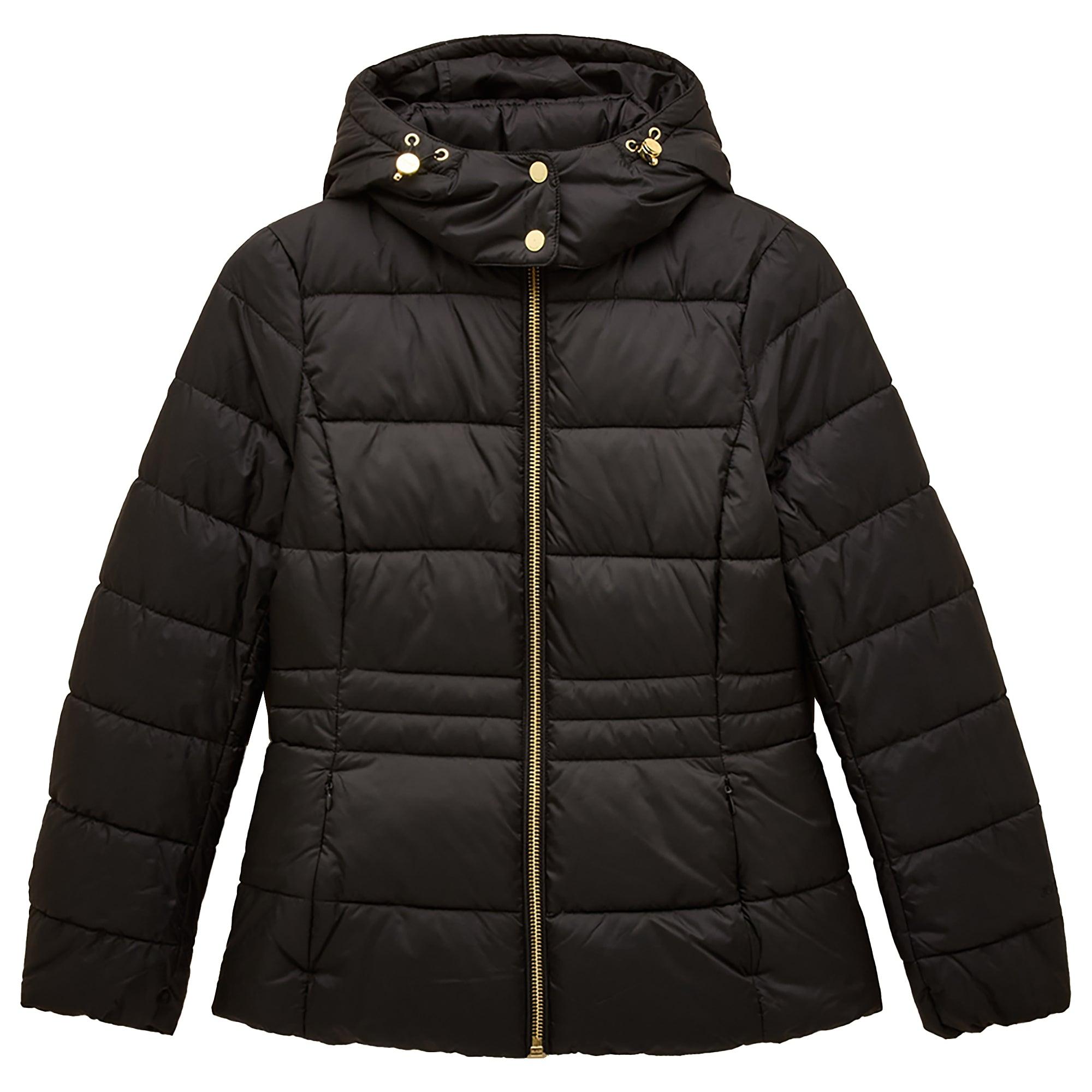 Product image 1 of 10 of Joules Women's Hadlow Short Showerproof Padded Coat - Black