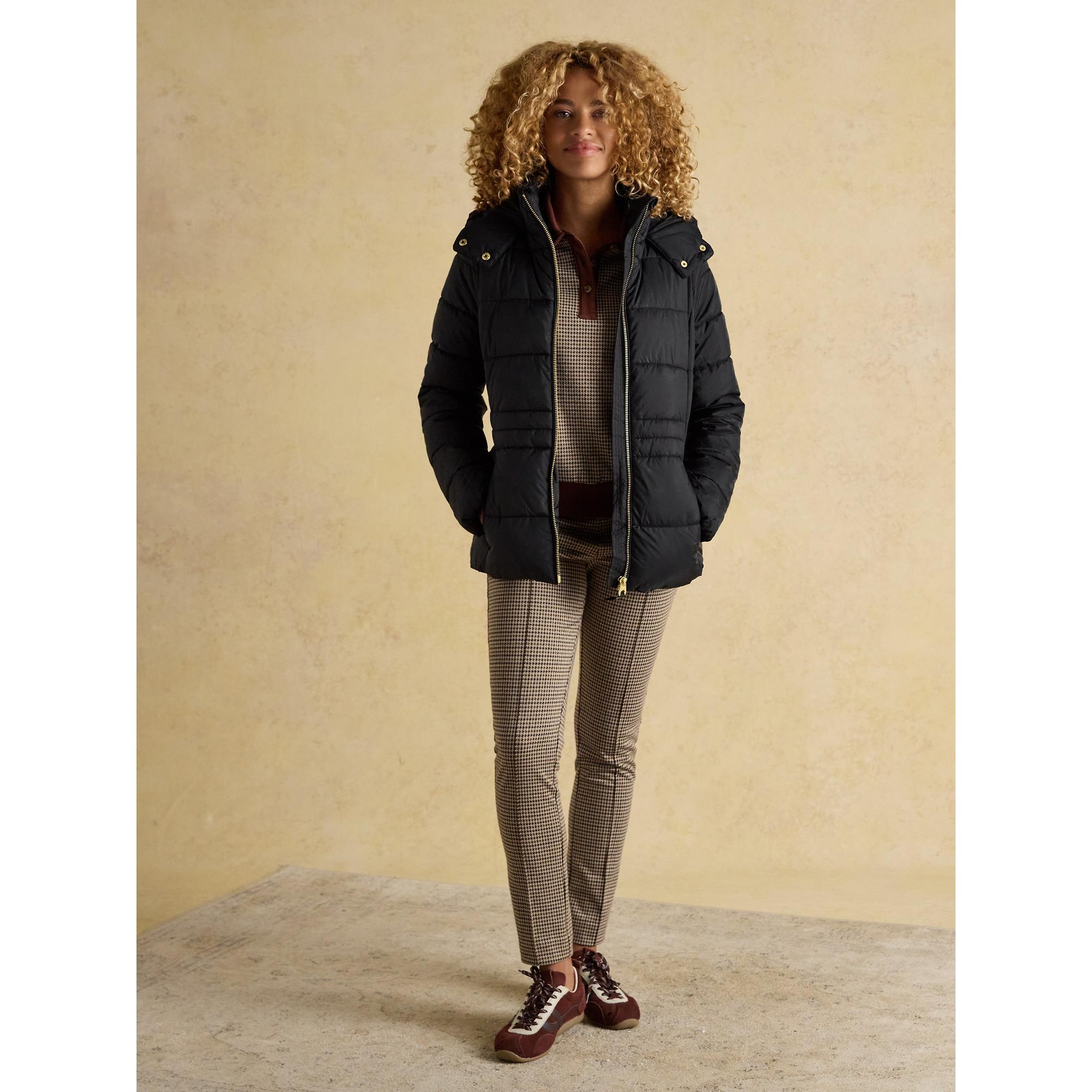 Product image 10 of 10 of Joules Women's Hadlow Short Showerproof Padded Coat - Black