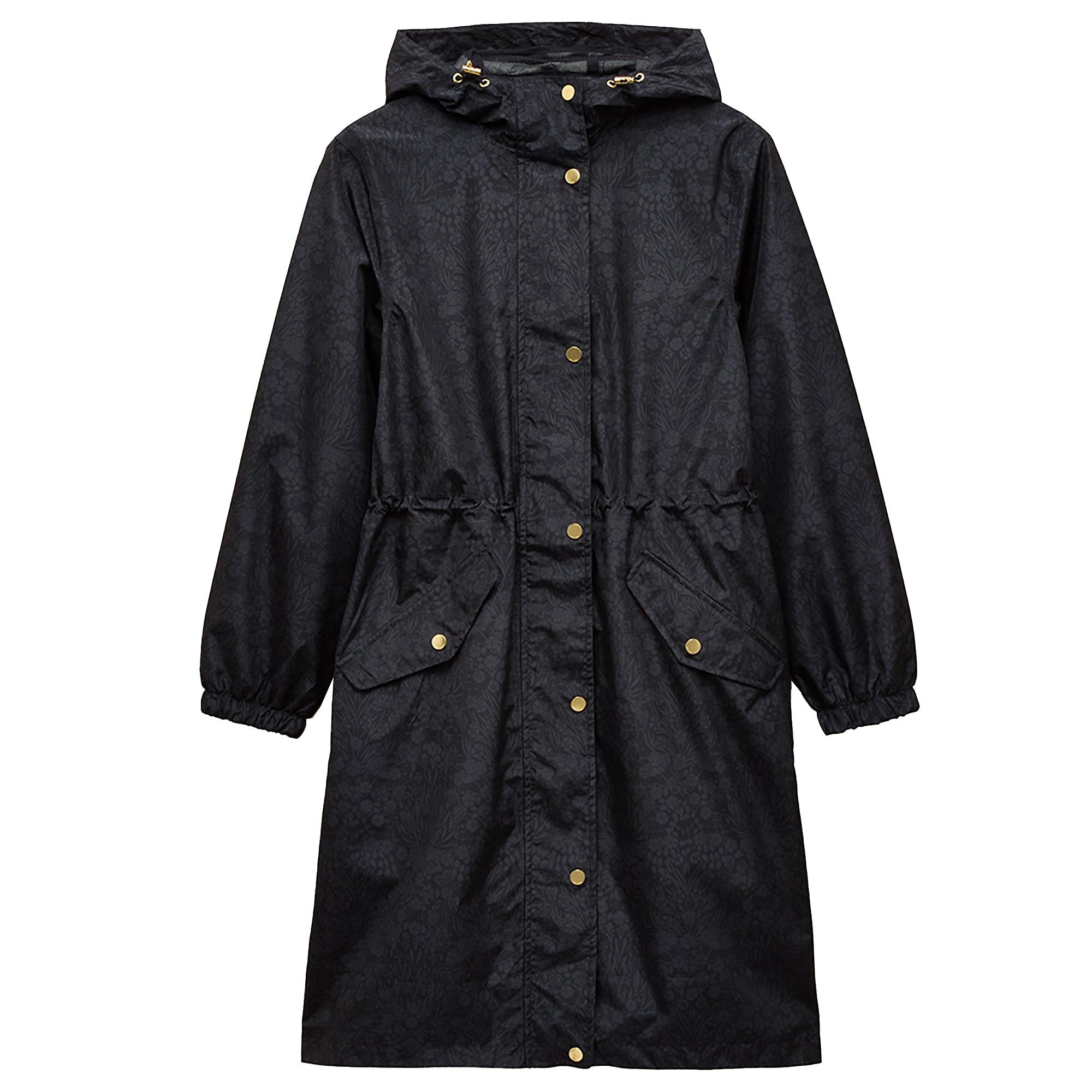 Product image 1 of 12 of Joules Women's Holkham Waterproof Packable Raincoat - Navy Floral Tonal