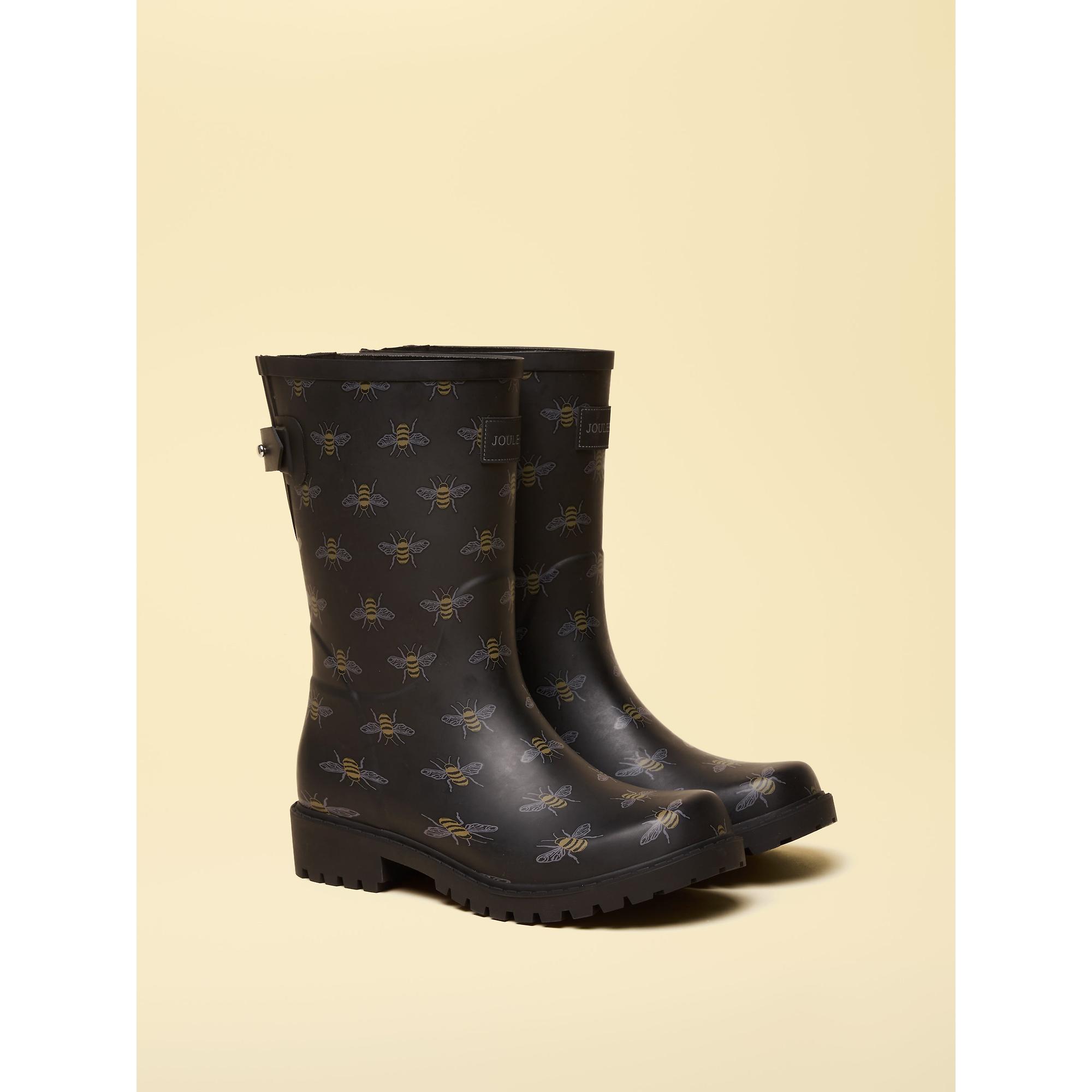 Product image 2 of 6 of Joules Women's Wistow Adjustable Wellies - Black Bee