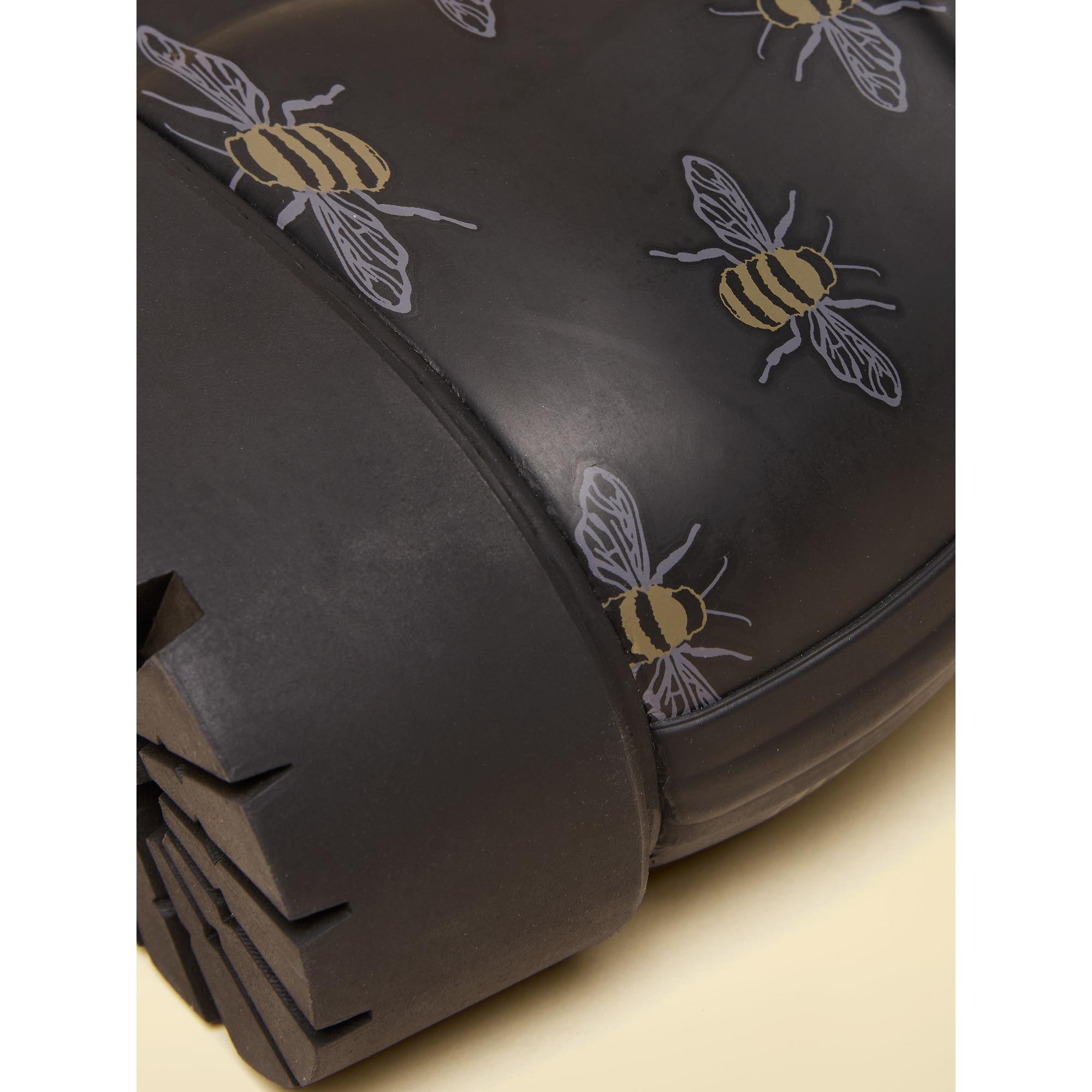 Product image 6 of 6 of Joules Women's Wistow Adjustable Wellies - Black Bee