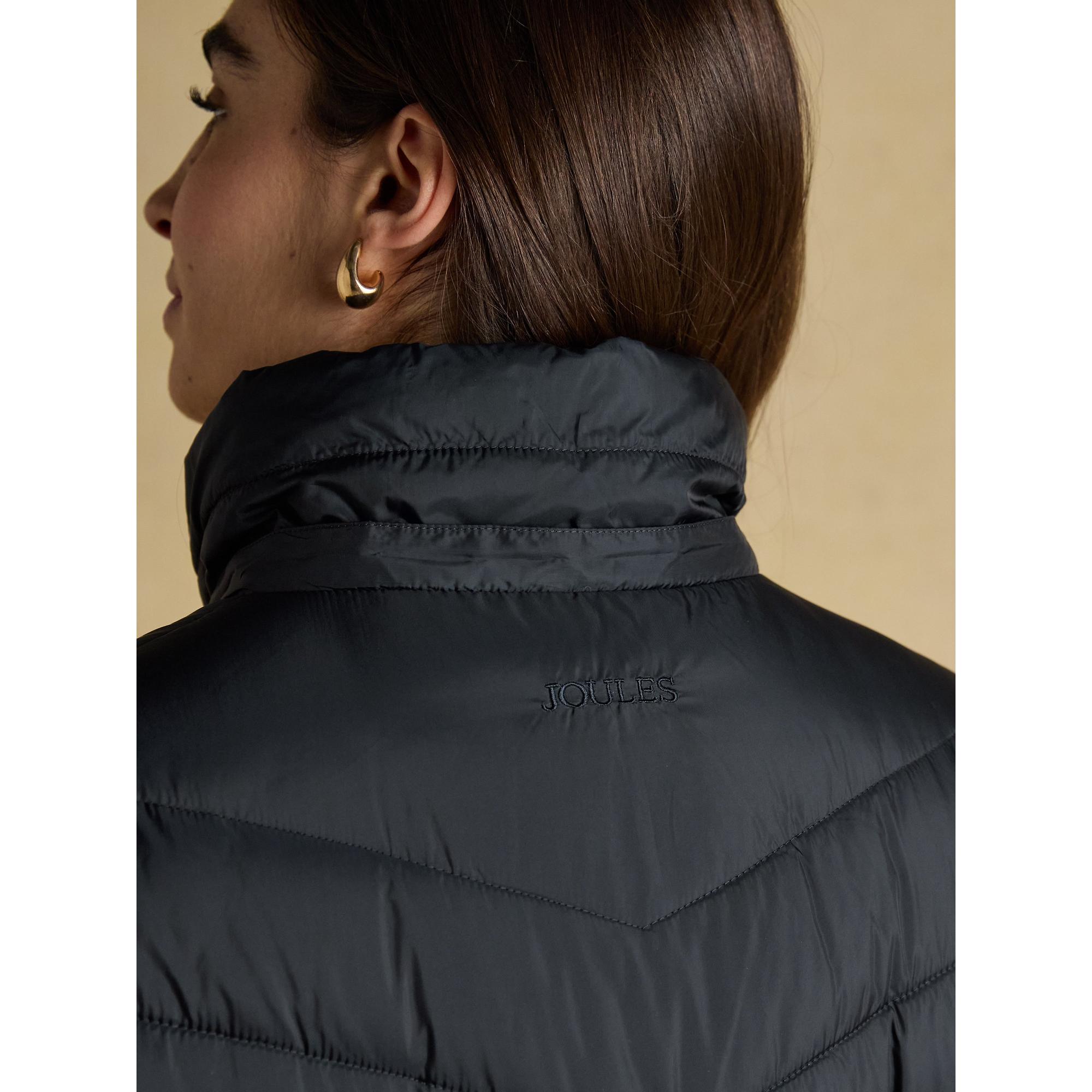 Product image 12 of 12 of Joules Women's Pembury Showerproof Longline Hooded Coat - Navy